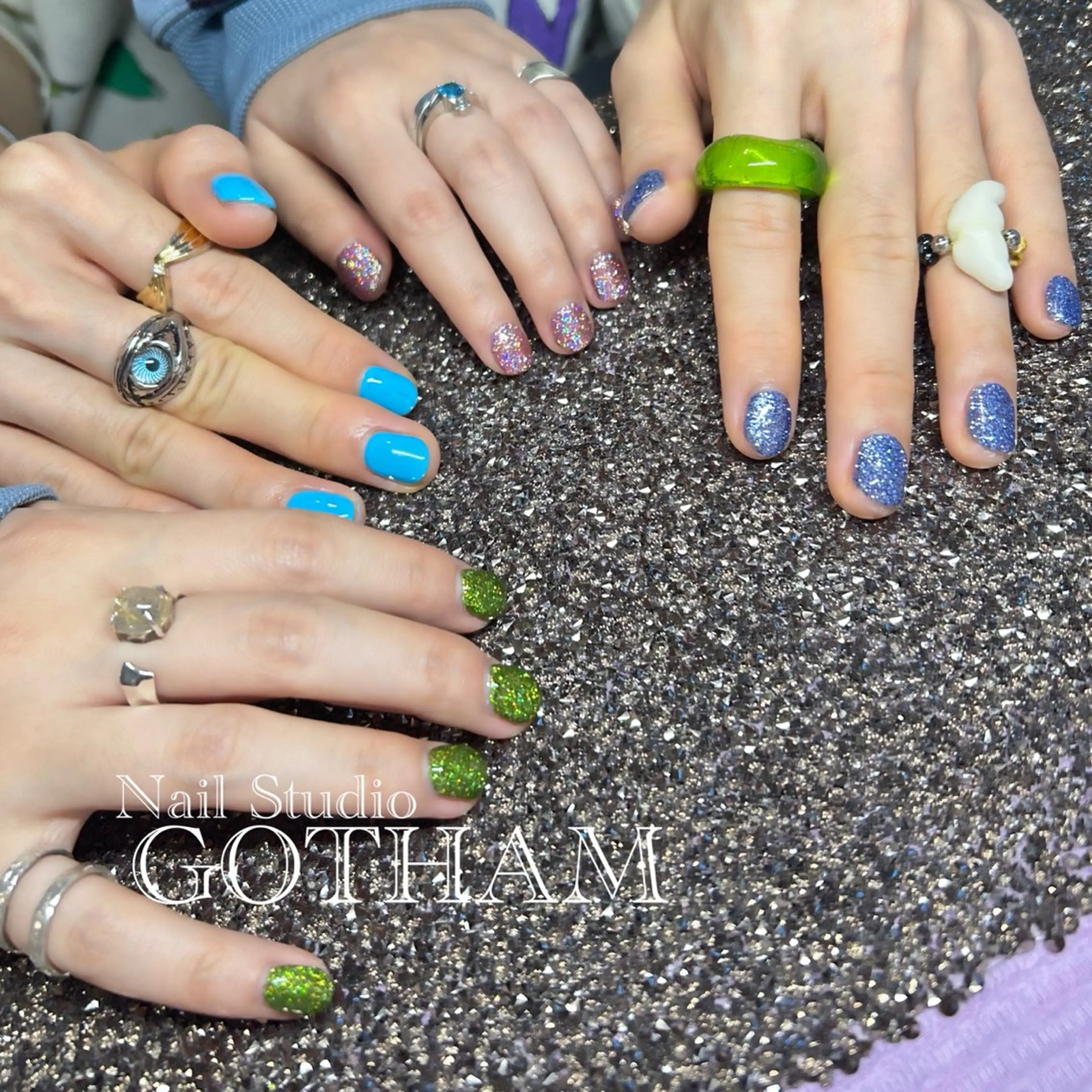 ネイル ハンドネイル Nail Studio GOTHAM所属・高円寺駅からすぐ🌈 ネイルGOTHAMのネイルデザイン