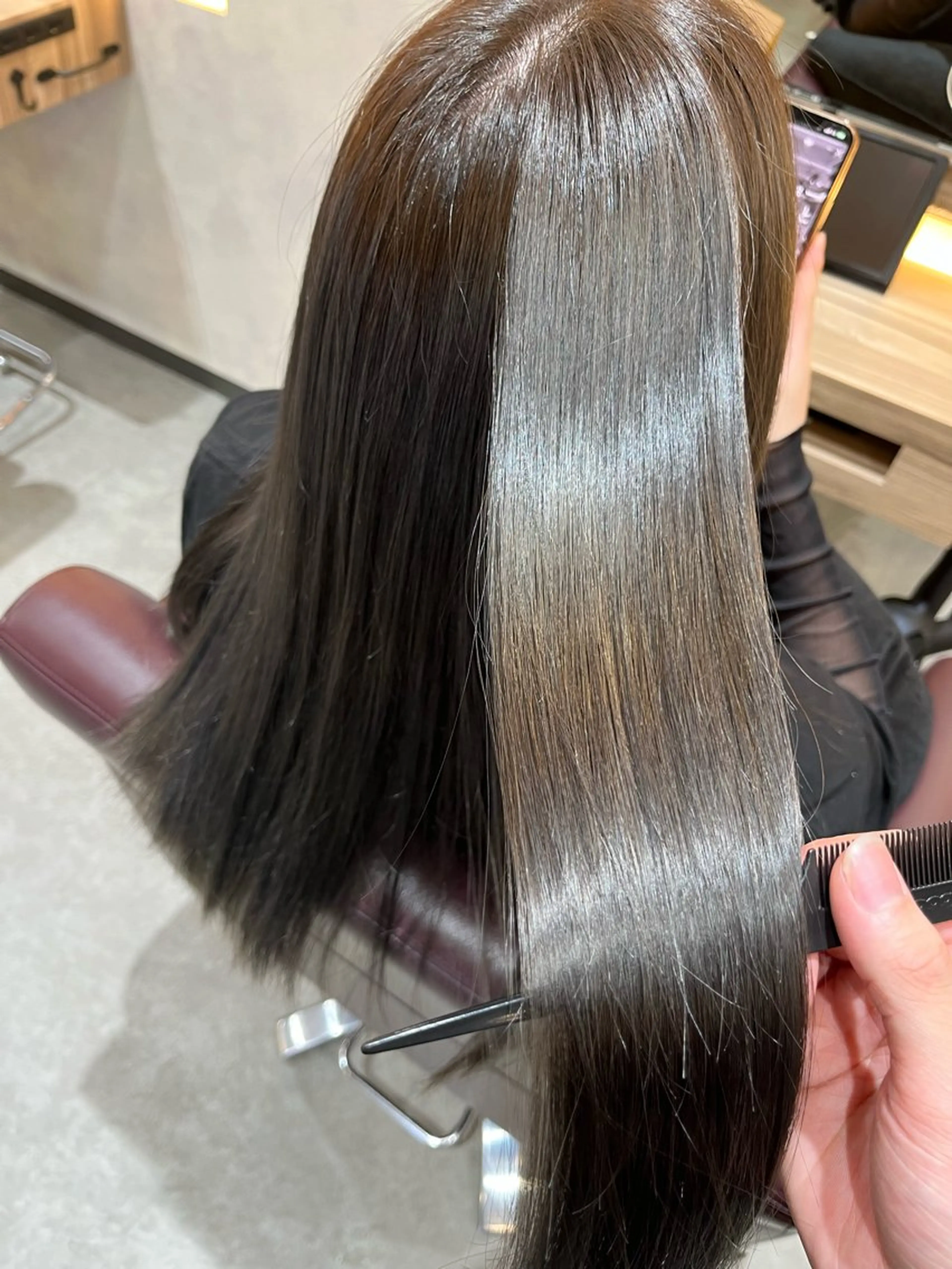 セミロング カラー ヘアカラー トリートメント kanato🇰🇷 【札幌韓国ヘア】のヘアスタイル