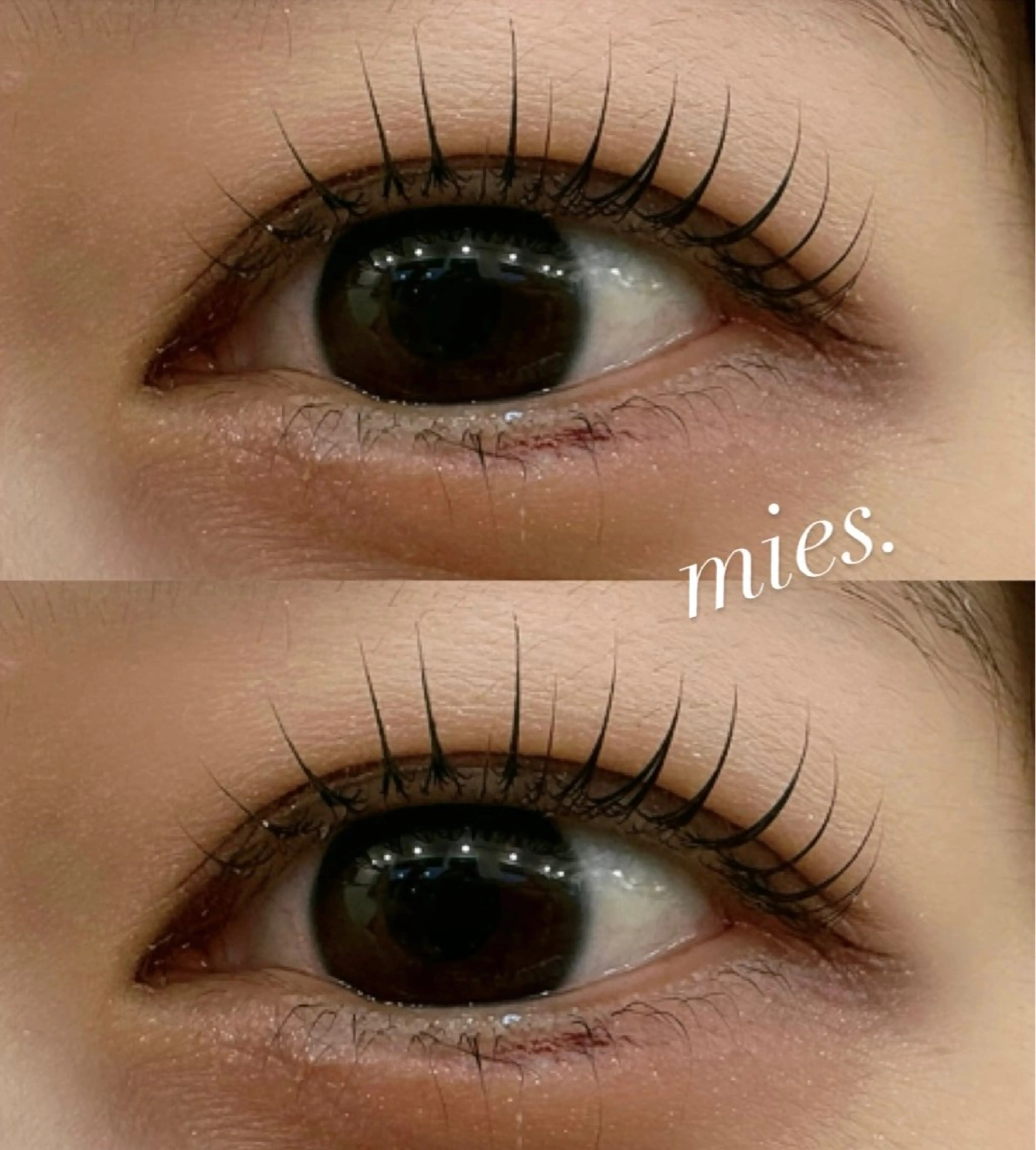 マツエク・マツパ miesnails.by eyelash所属・田中 里奈のマツエク・マツパデザイン