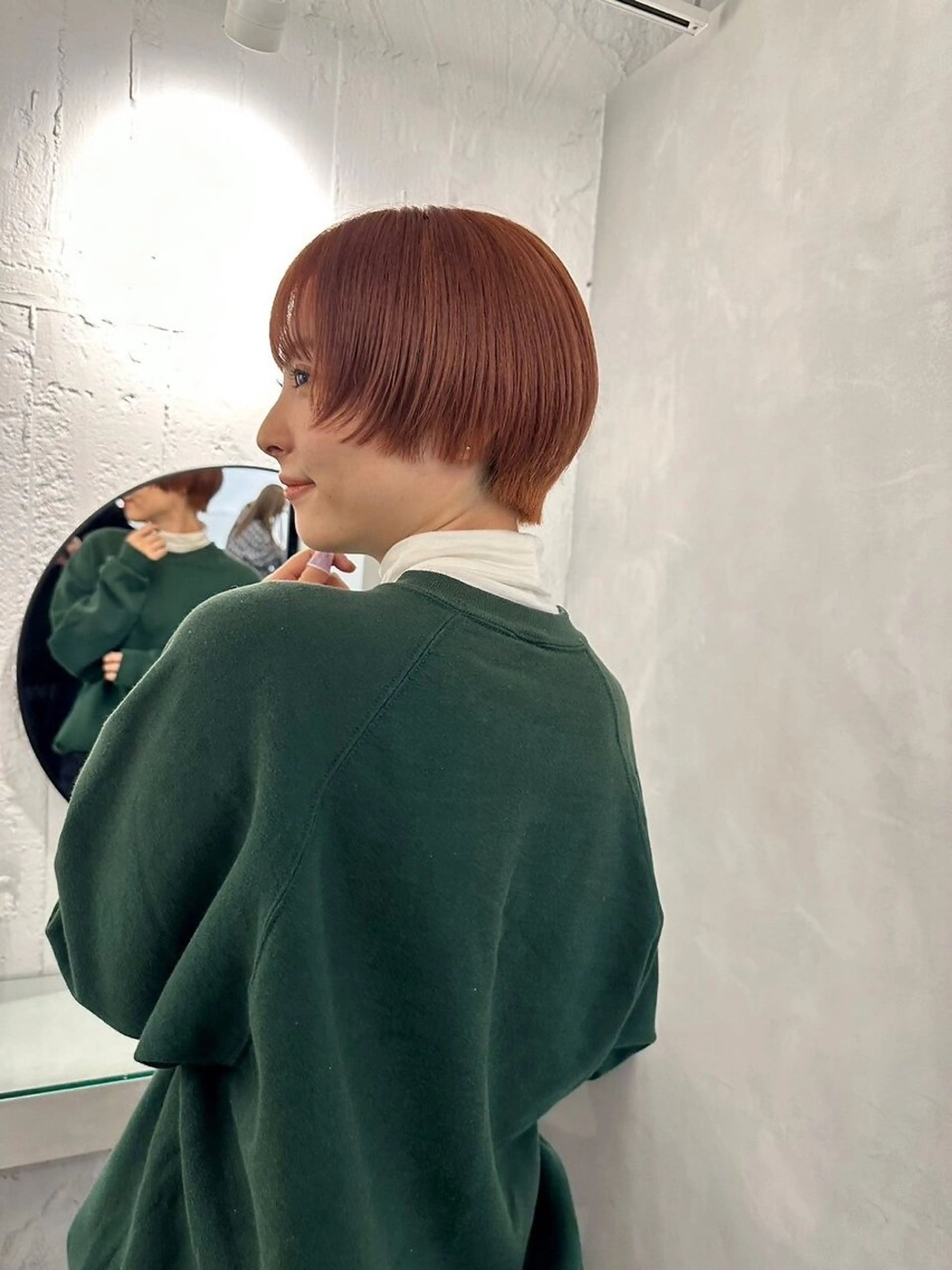 ショート カット くびれボブ/インナー カラー　taigaのヘアスタイル