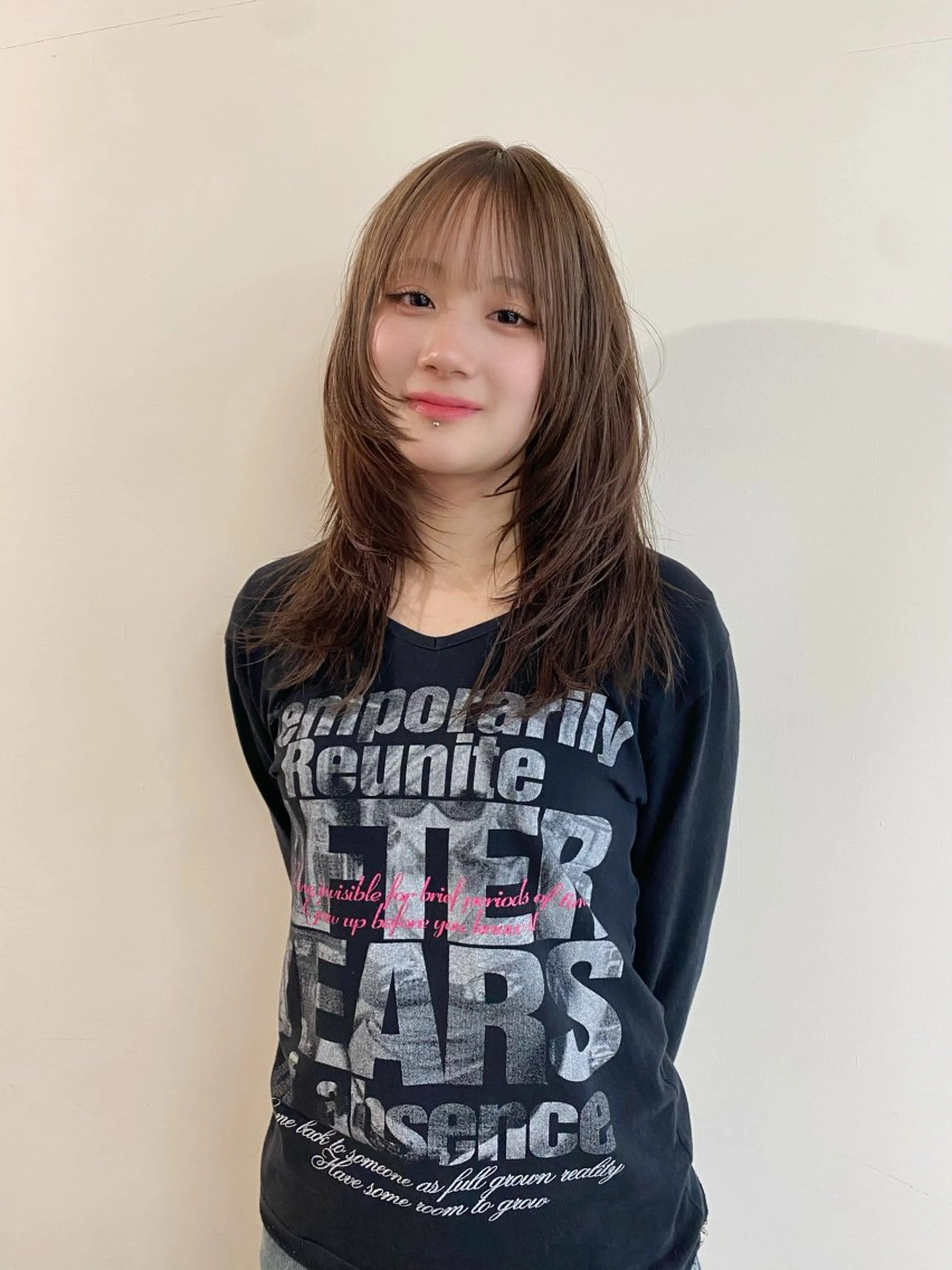 ミディアム ヘアカラー トリートメント 7Bridge所属・ハッシュカット 小西貫太のヘアスタイル