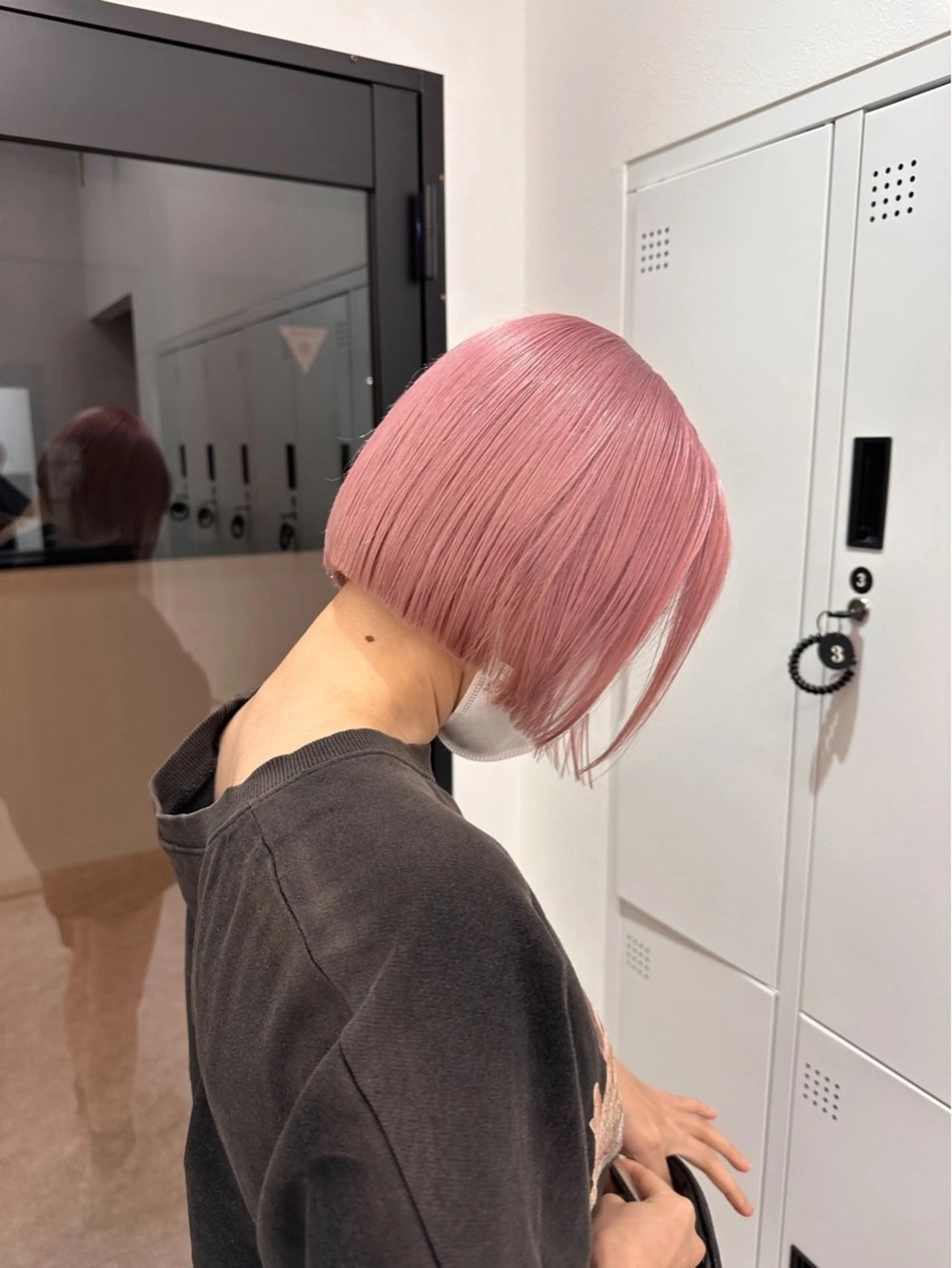 ショート カラー ヘアアレンジ カット ヘアカラー トリートメント ヘアセット 𝐠𝐢𝐫𝐥𝐲 𝐦𝐨𝐝𝐞🖤のヘアスタイル