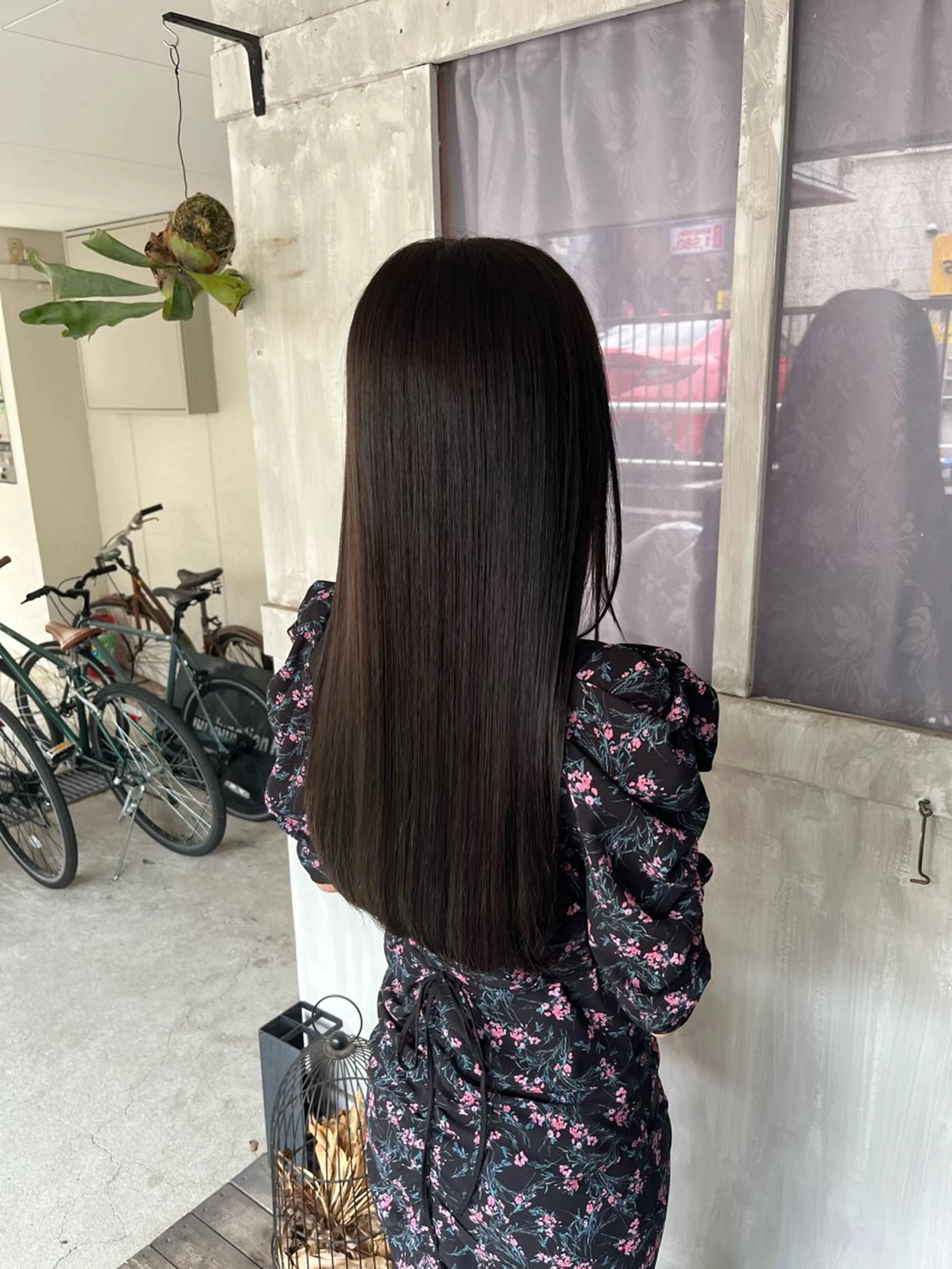 ロング ヘアカラー トリートメント カラーモデル募集🎀 下北沢/カナデのヘアスタイル