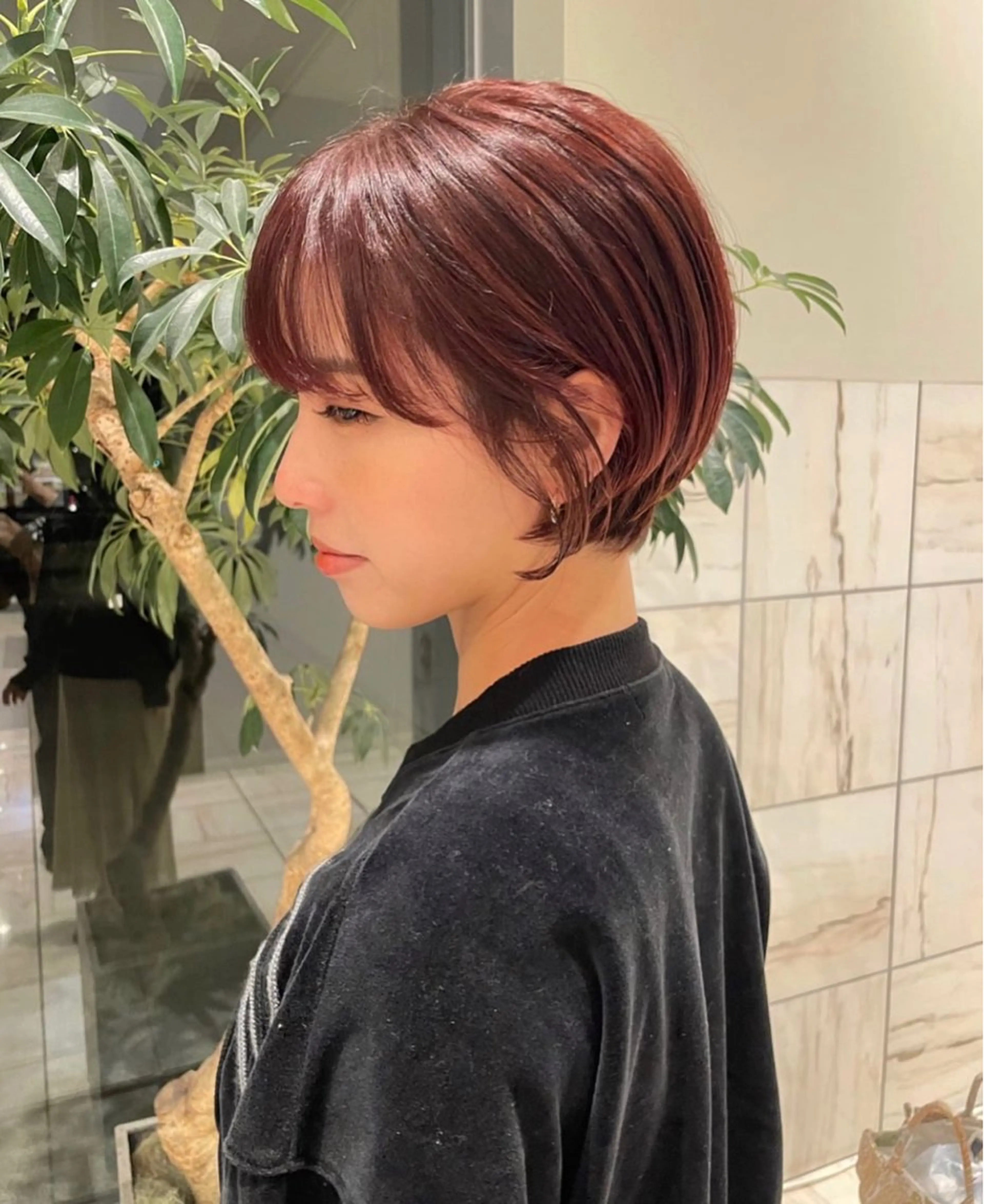 ショート カラー グラデーションカラー ショートヘア カット ヘアカラー トリートメント ヘアセット ボブ/透明感カラー 🇰🇷Ryotaのヘアスタイル