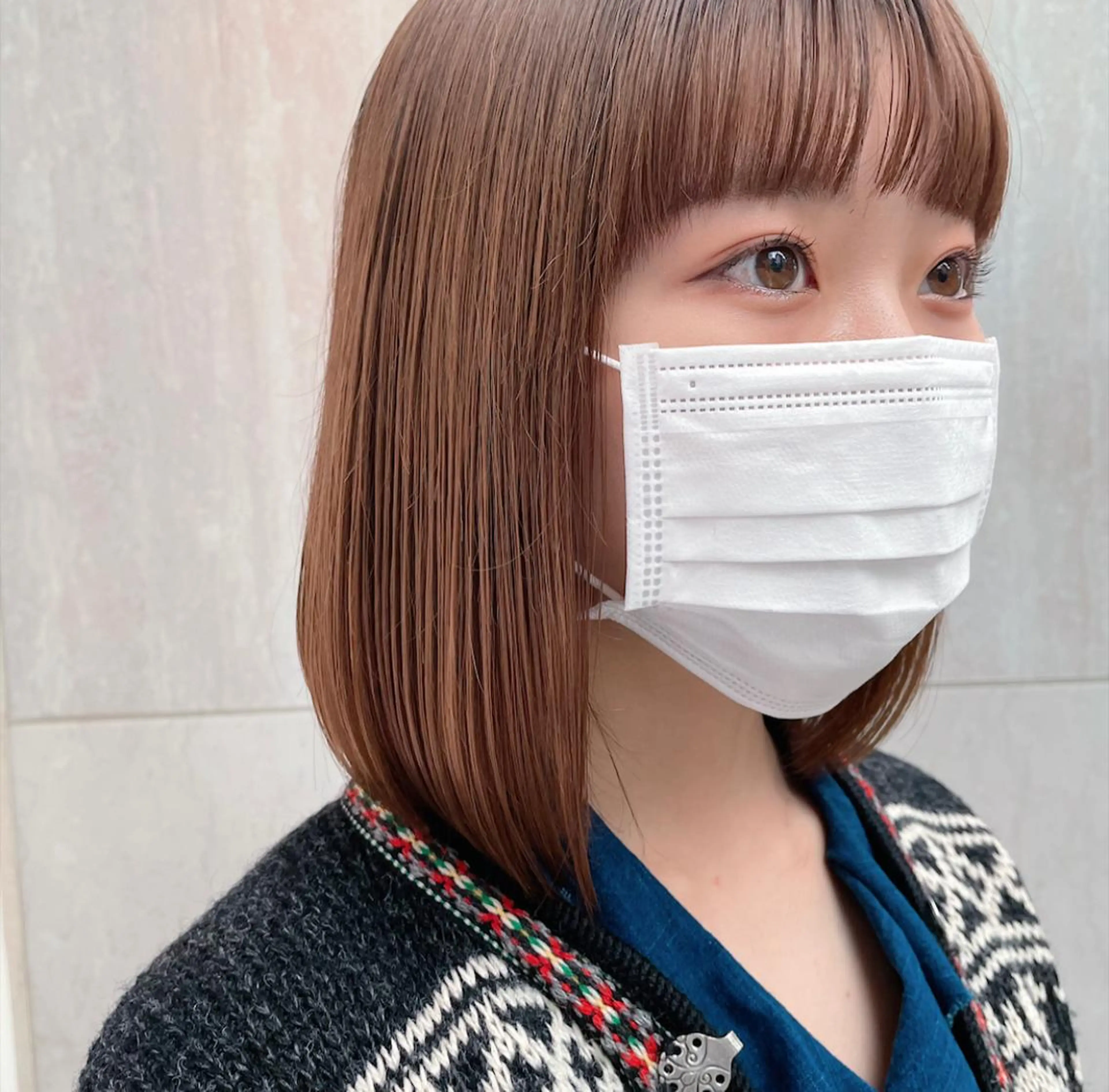 ショート カラー ボブ カット BiBi    武田 あやのヘアスタイル