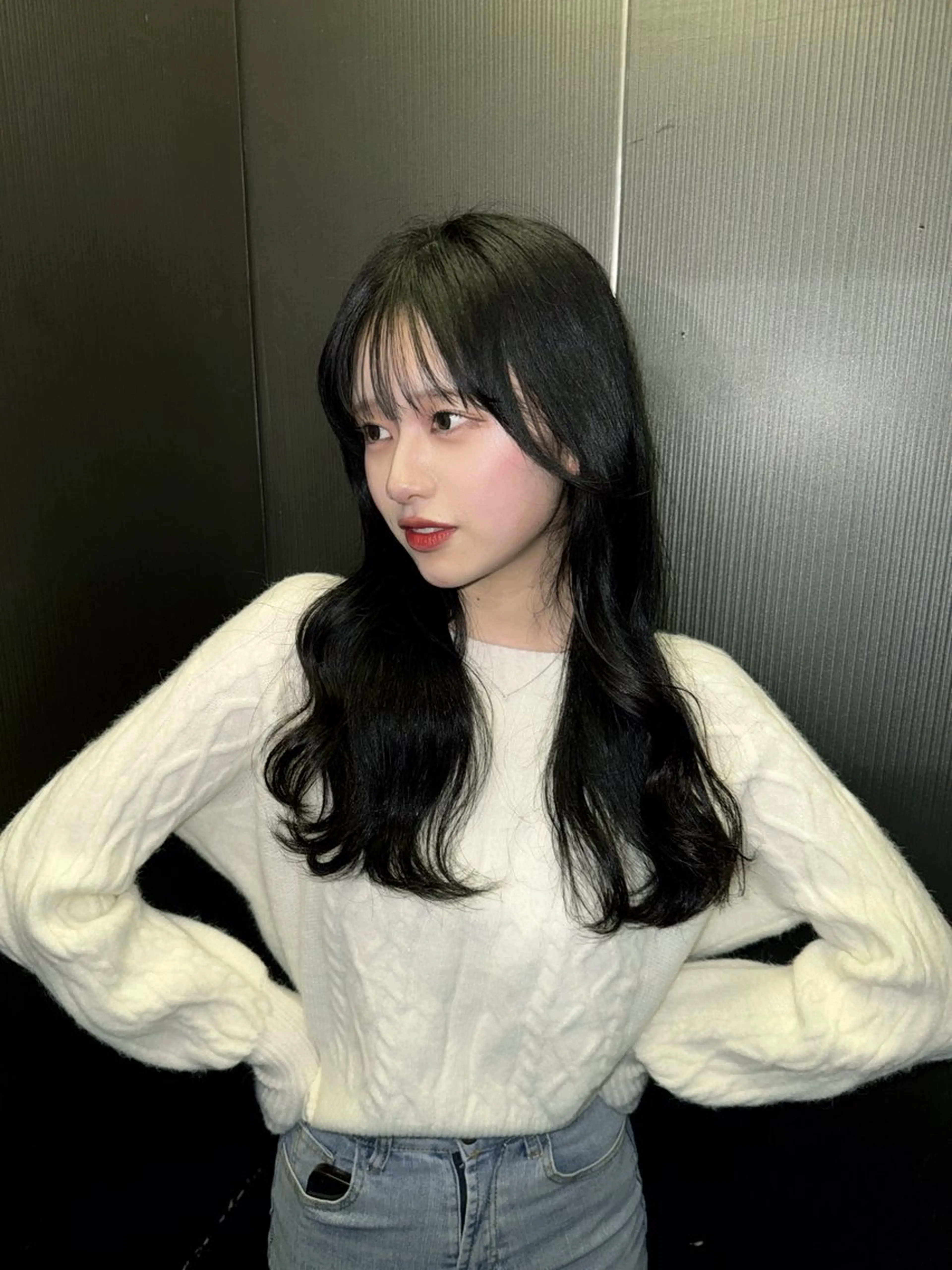 ロング 池袋/韓国/レイヤー 髪質改善/村上けいとのヘアスタイル