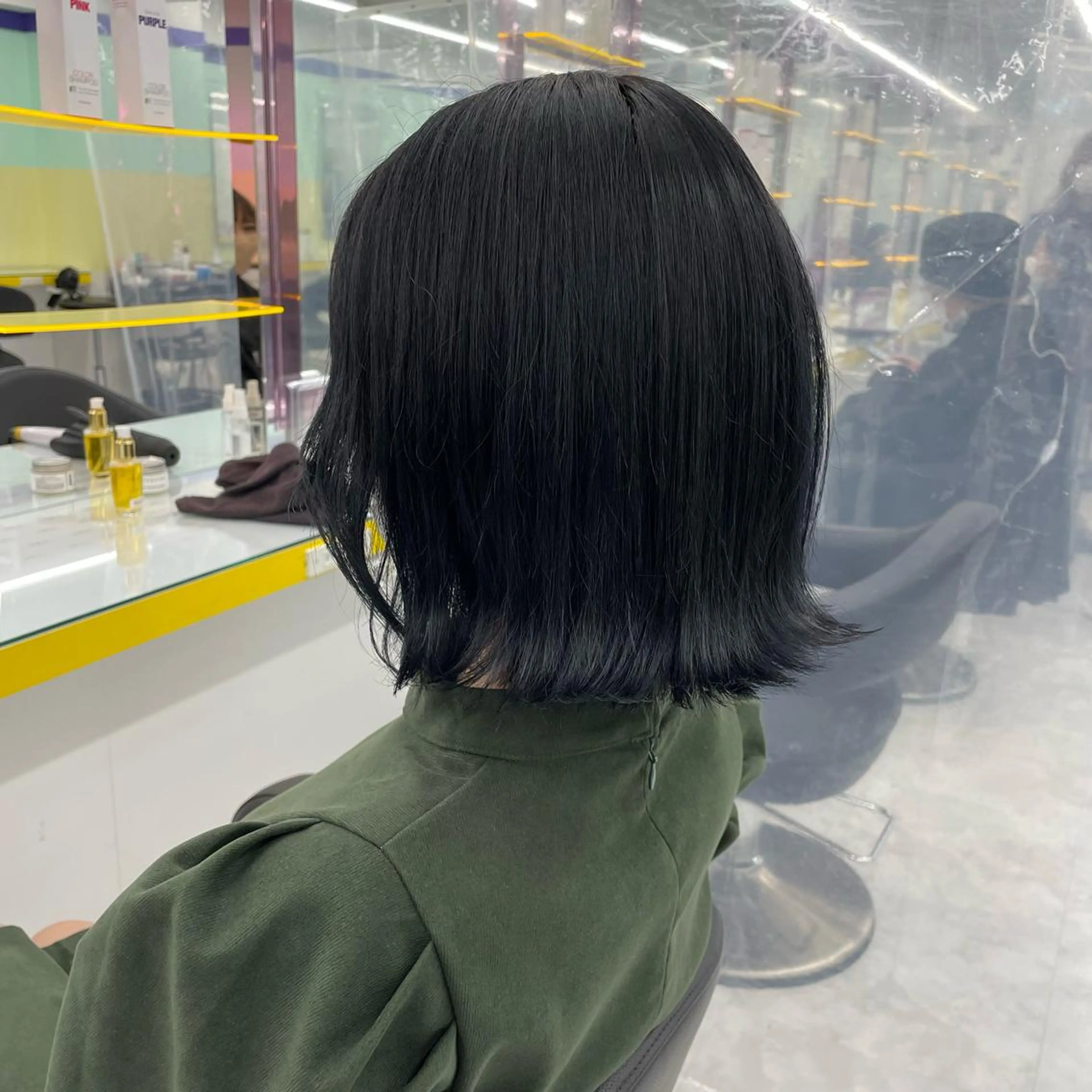 ショート カラー パーマ ヘアアレンジ メンズ ヘアカラー トリートメント ヘッドスパ ヘアセット 💜寒色特化 門脇誠弥💜のヘアスタイル