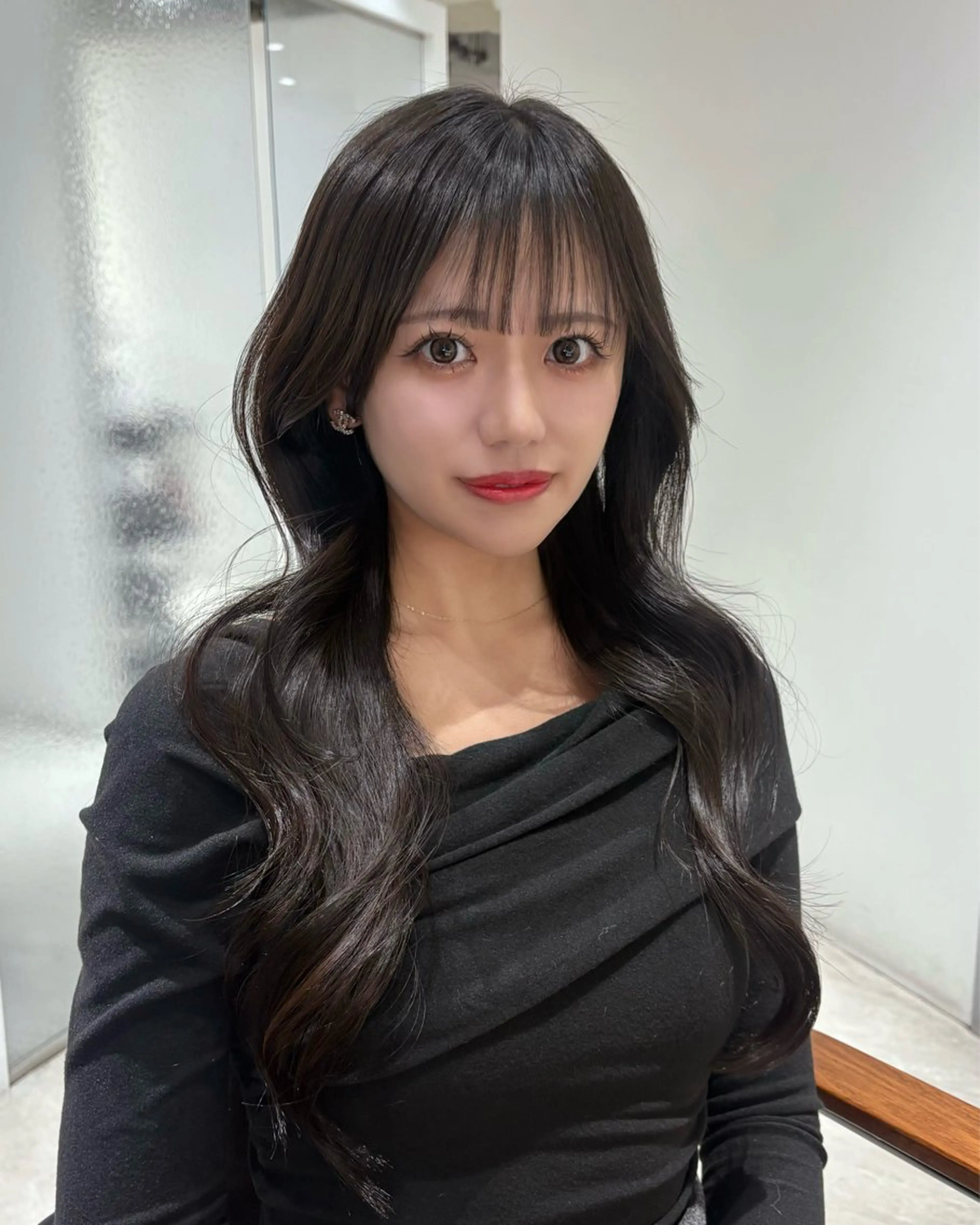 ロング カット ヘアカラー トリートメント eN°   by youres hair 飯田橋店所属・髪質改善/レイヤー 🤍maiのヘアスタイル