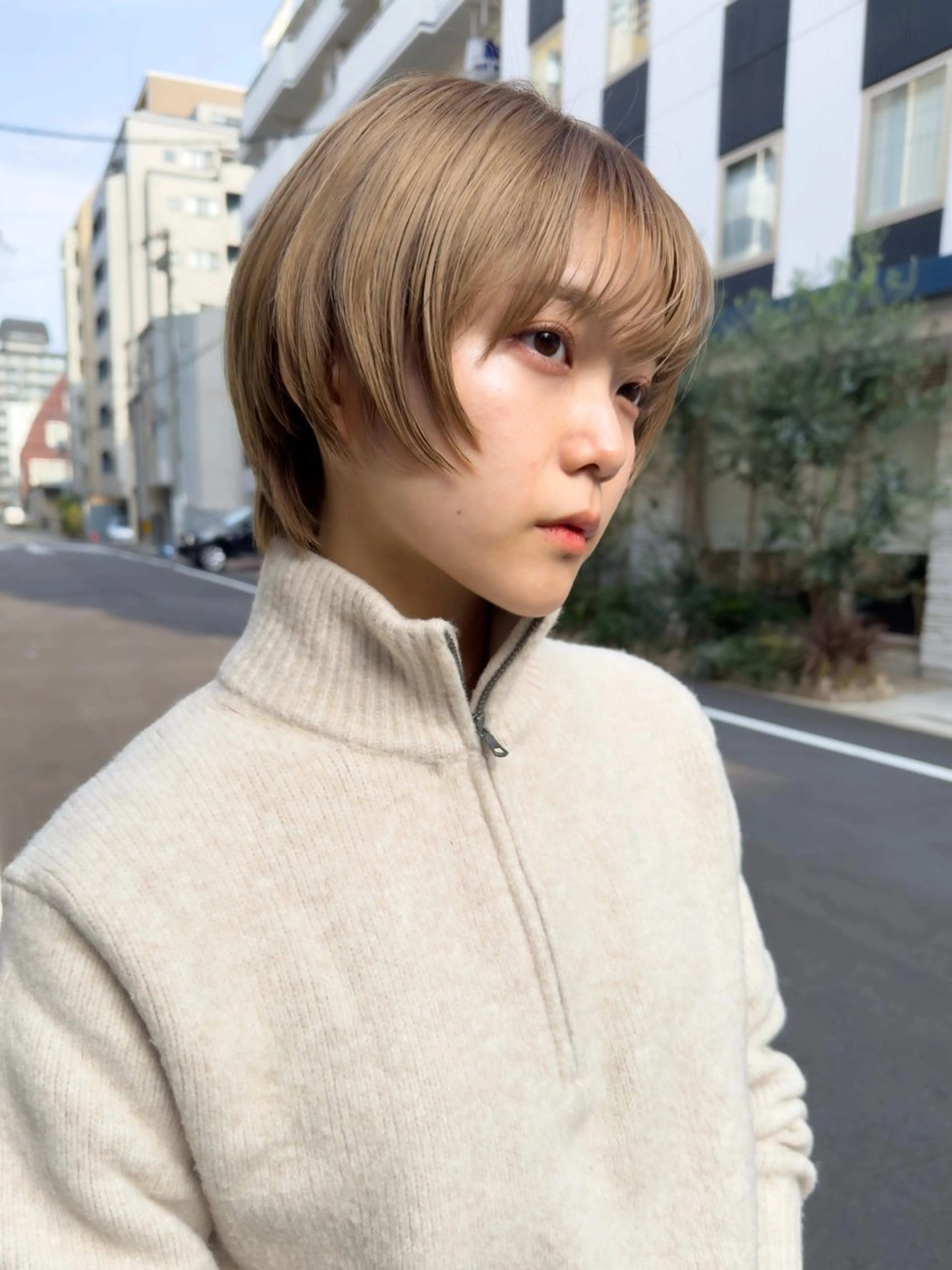 ショート ヘアカラー Selene 難波店　HIROKIのヘアスタイル