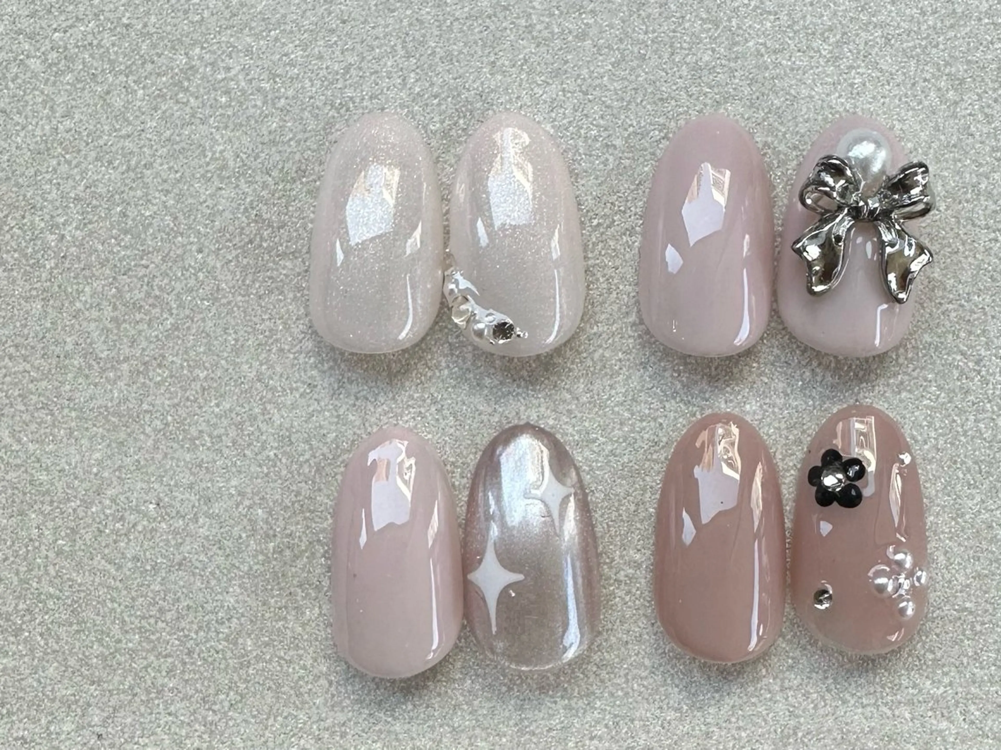 ネイル アートネイル 持ち込み ワンカラーネイル ハンドネイル etorca nailのネイルデザイン