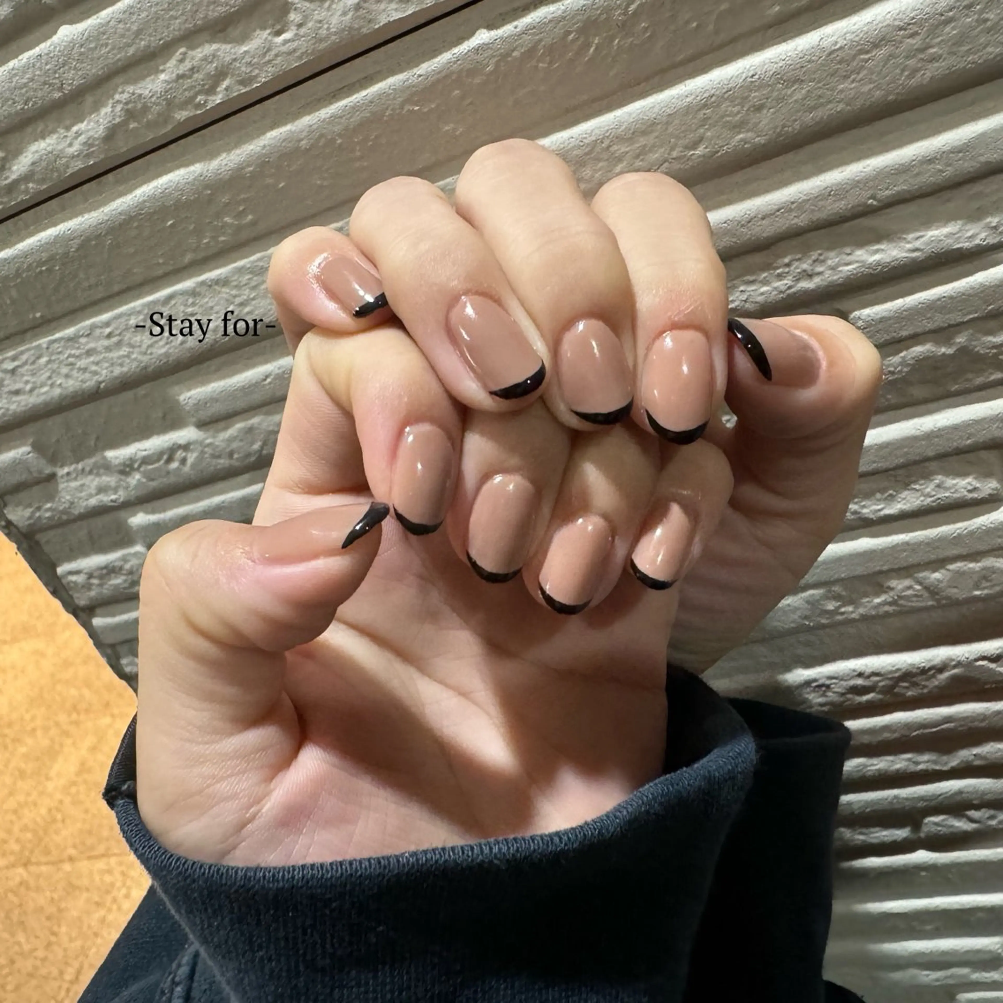 ネイル フレンチネイル ハンドネイル Stay for Mayaのネイルデザイン