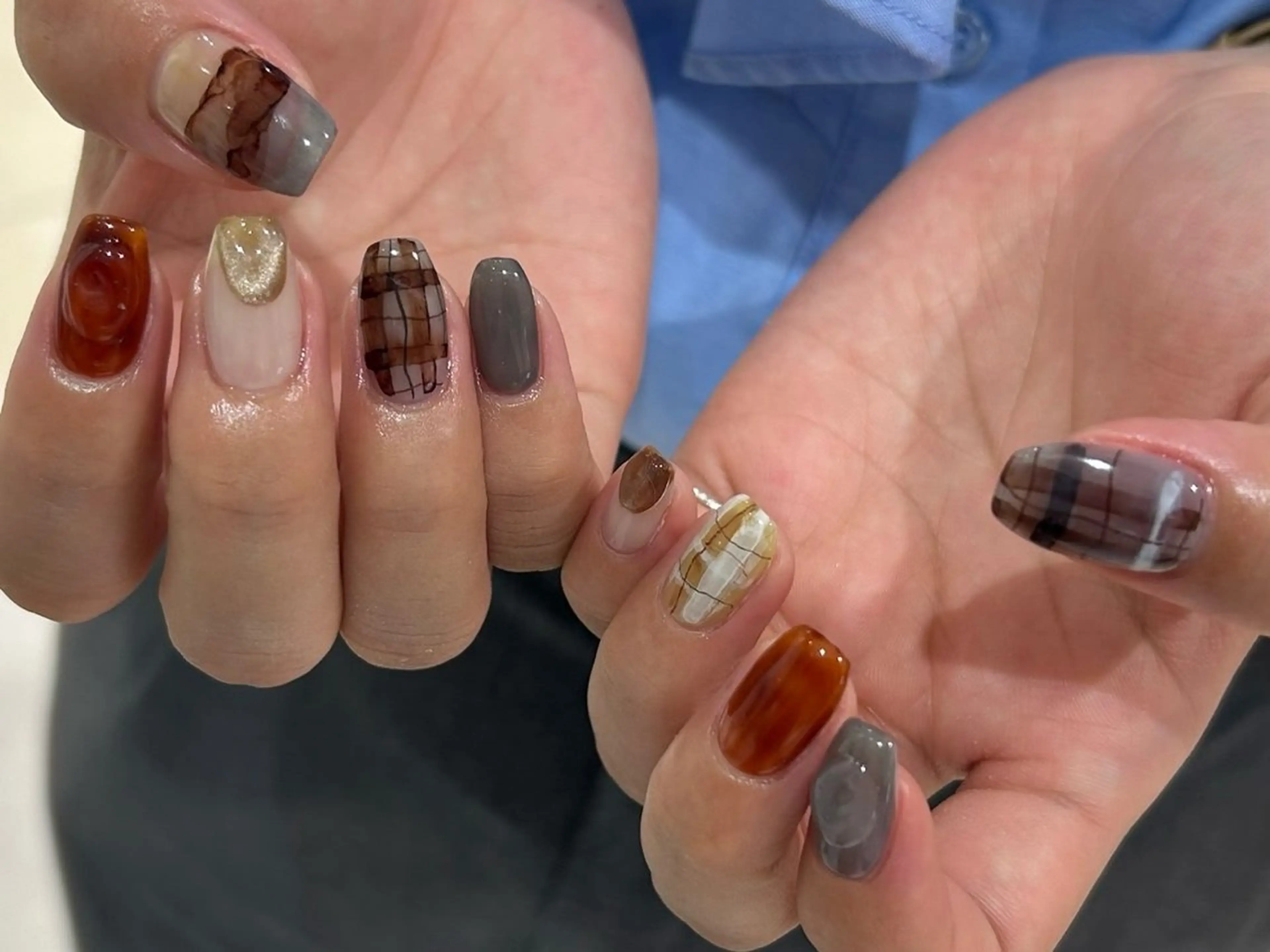 ネイル ハンドネイル GLAD nail 新宿のネイルデザイン