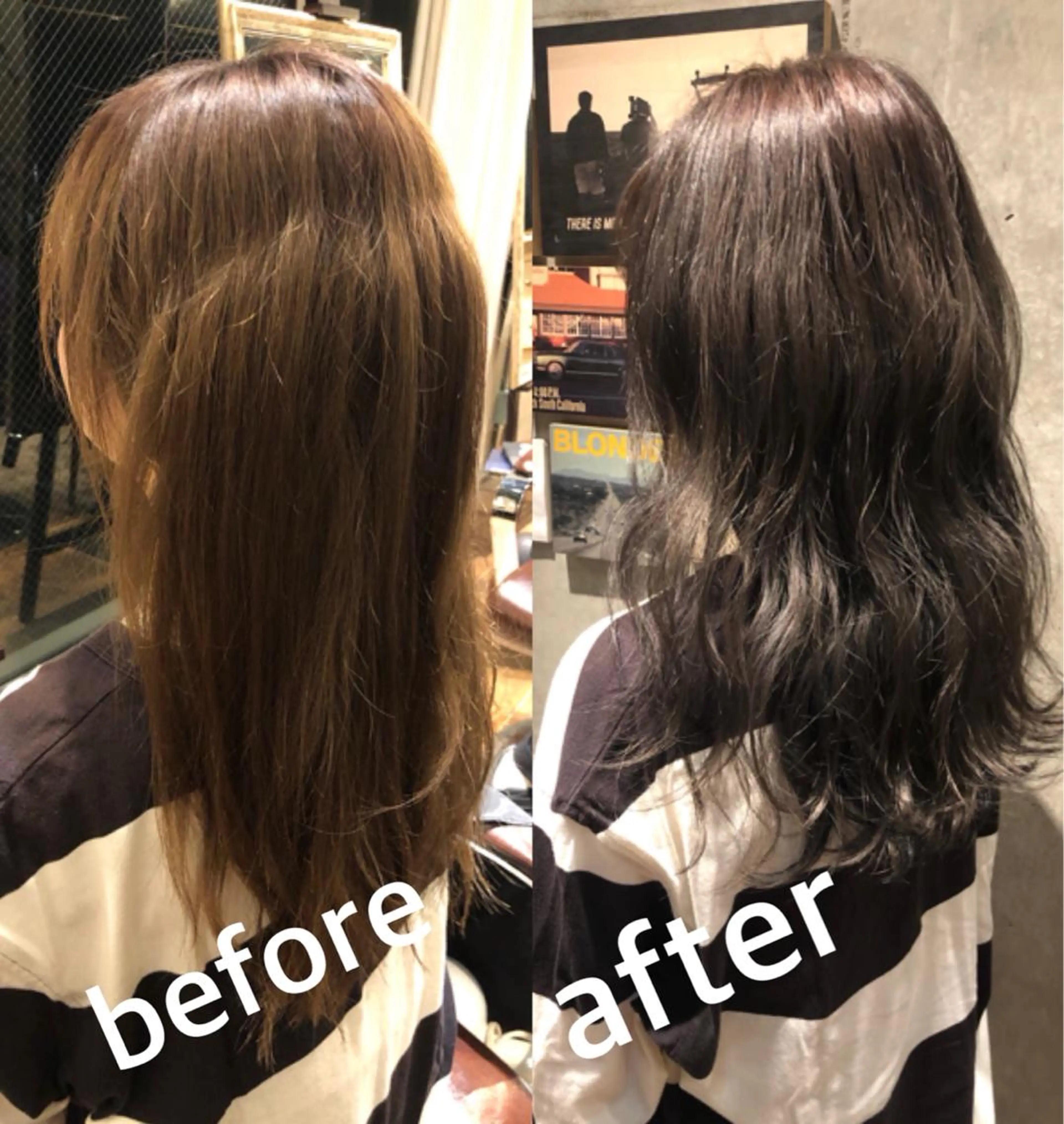 ロング カット ヘアカラー トリートメント ⭐️圧倒的艶髪⭐️ Neo⭐️のヘアスタイル