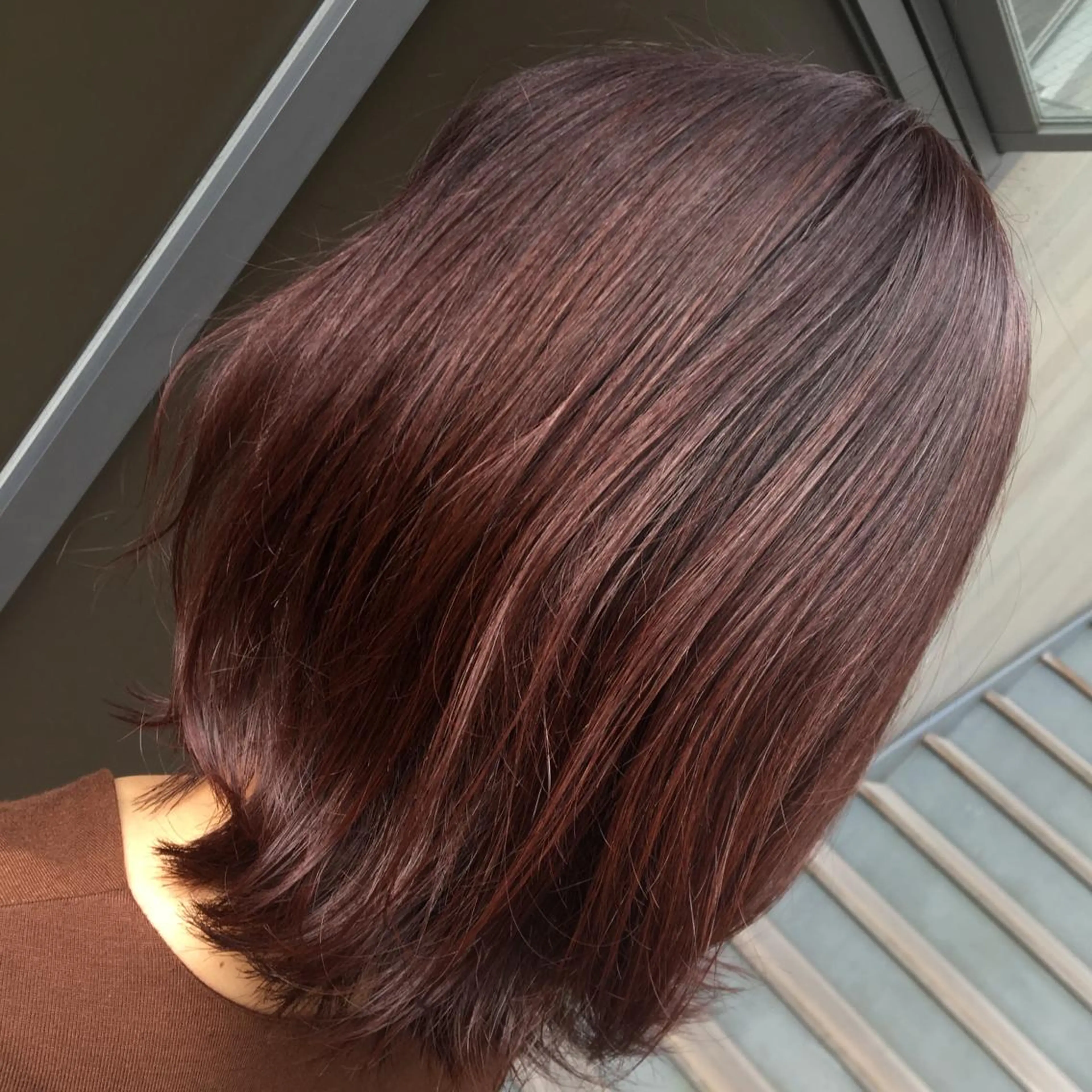 ミディアム カラー crop es 茅ヶ崎所属・ヘアセット/髪質改善 🌿 長 若奈のヘアスタイル