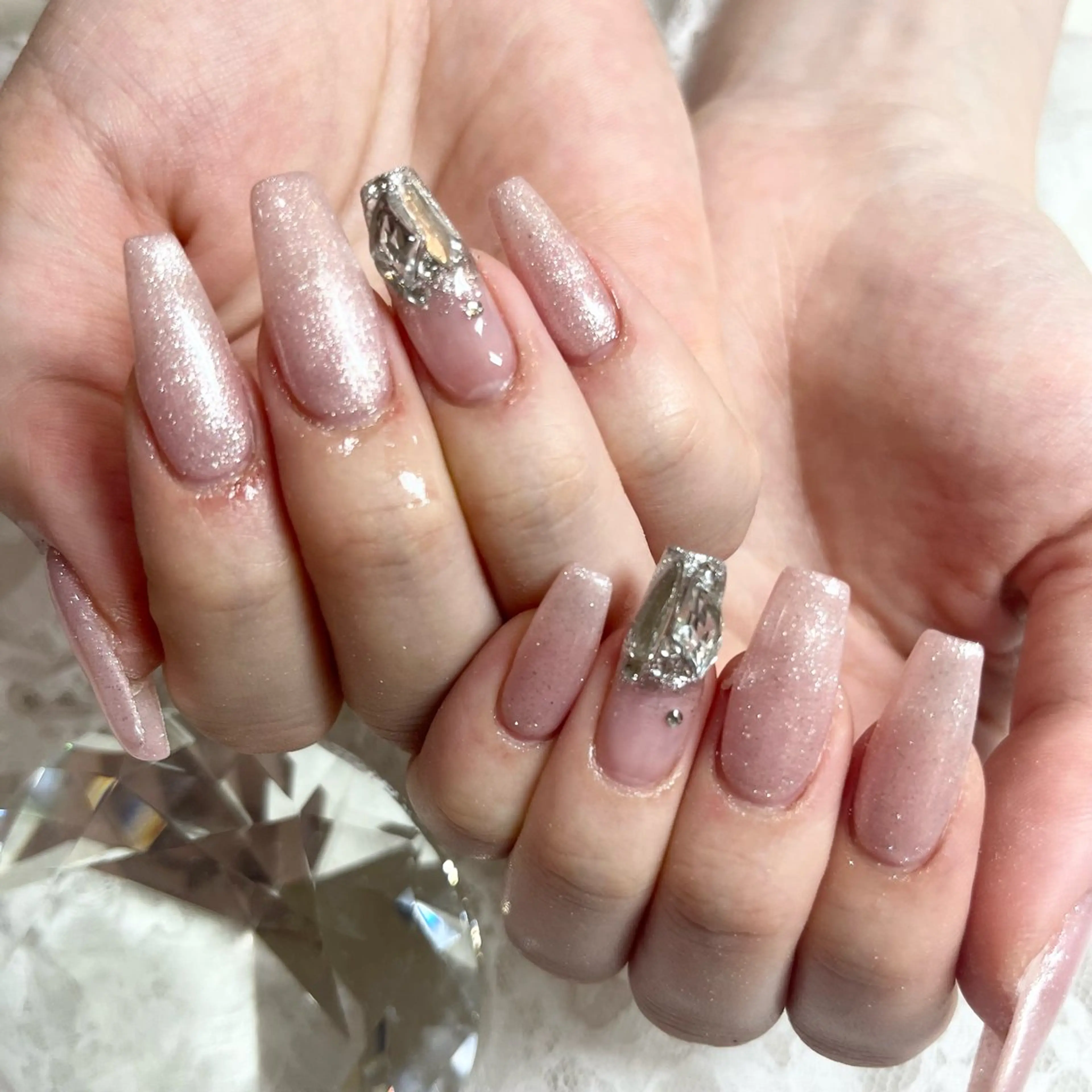 ネイル 長さ出し ネイルチップ ハンドネイル Nail Salon Elpis所属・Nail Salon Elpisのネイルデザイン