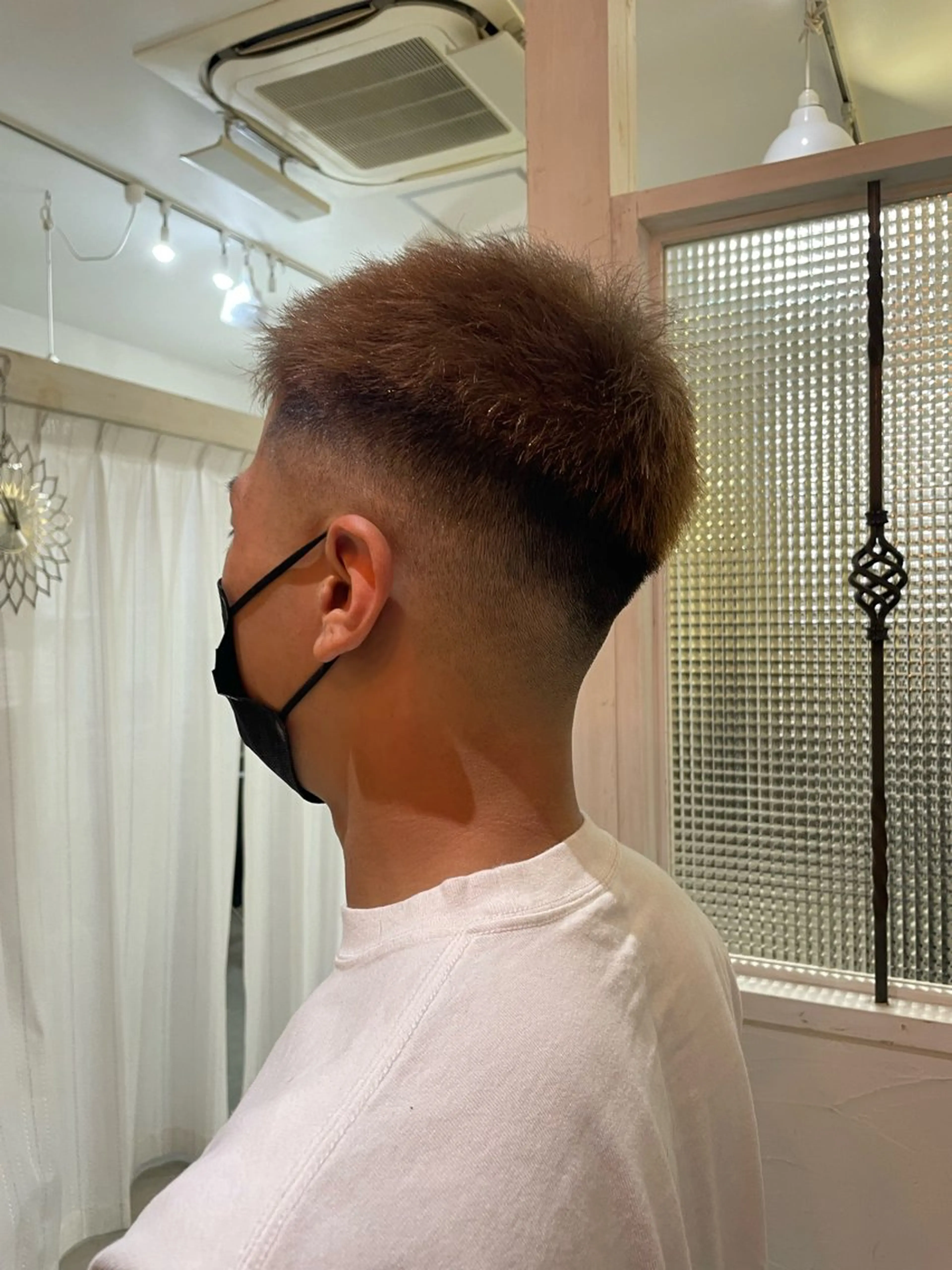 カラー メンズ メンズブリーチ フェードカット メンズハイライト メンズメッシュ メンズパーマ Men's hair salon First 中百舌鳥店所属・First なかもず 店 YUKIのヘアスタイル