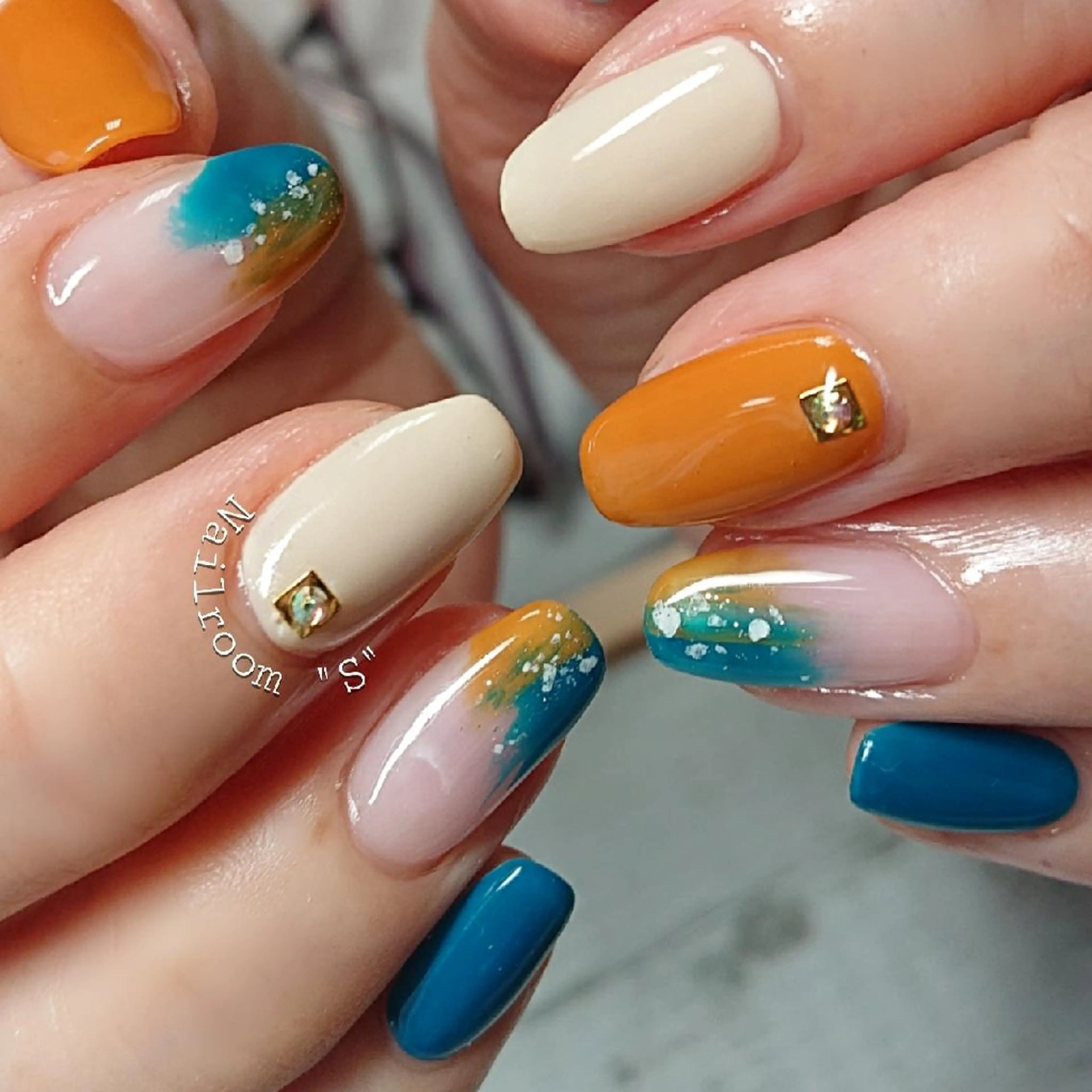 ネイル アートネイル Nail room  "S"  SAKAIのネイルデザイン