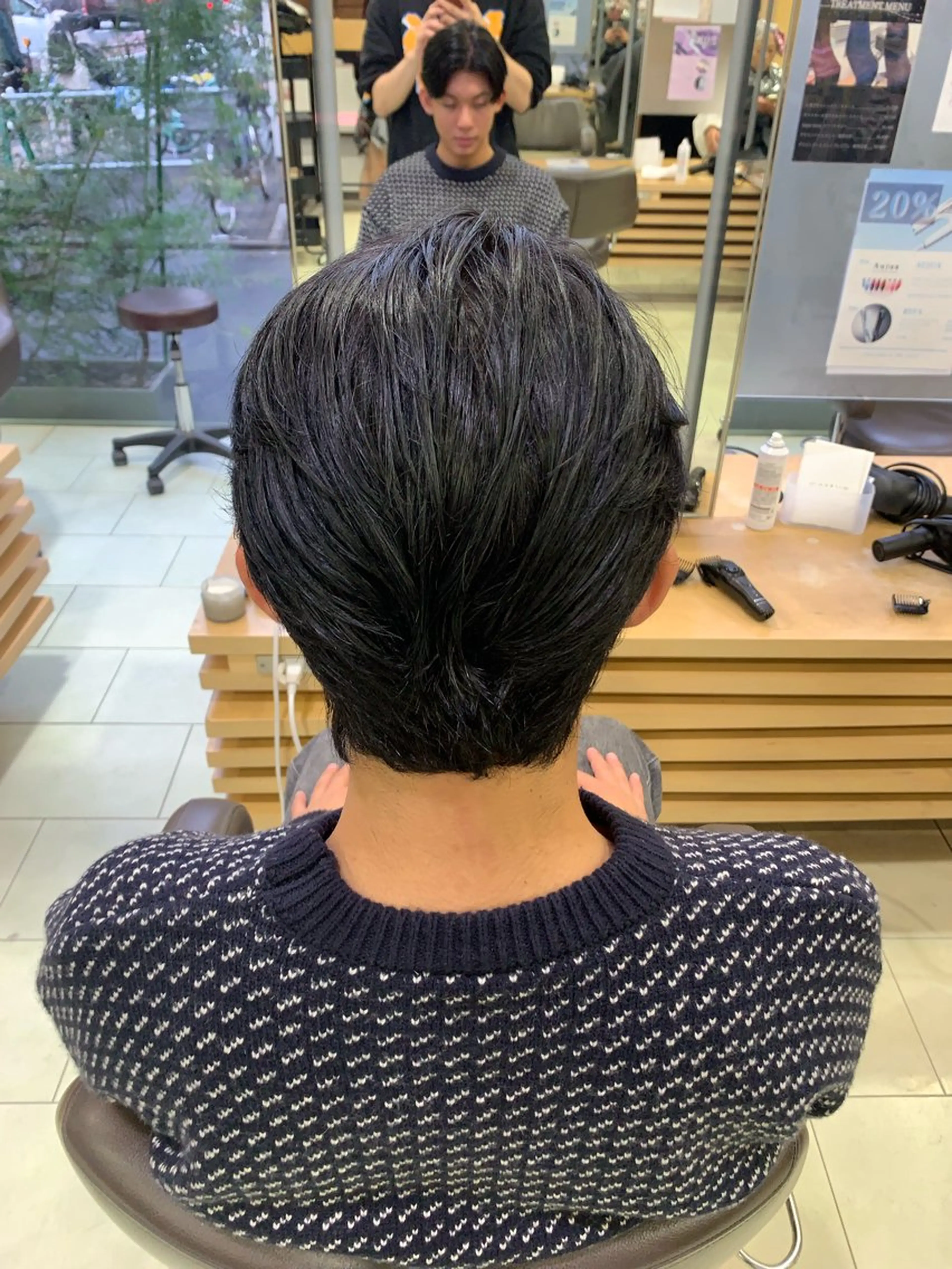 メンズ カット メンズカットパーマ 【フェザーパーマ】のヘアスタイル