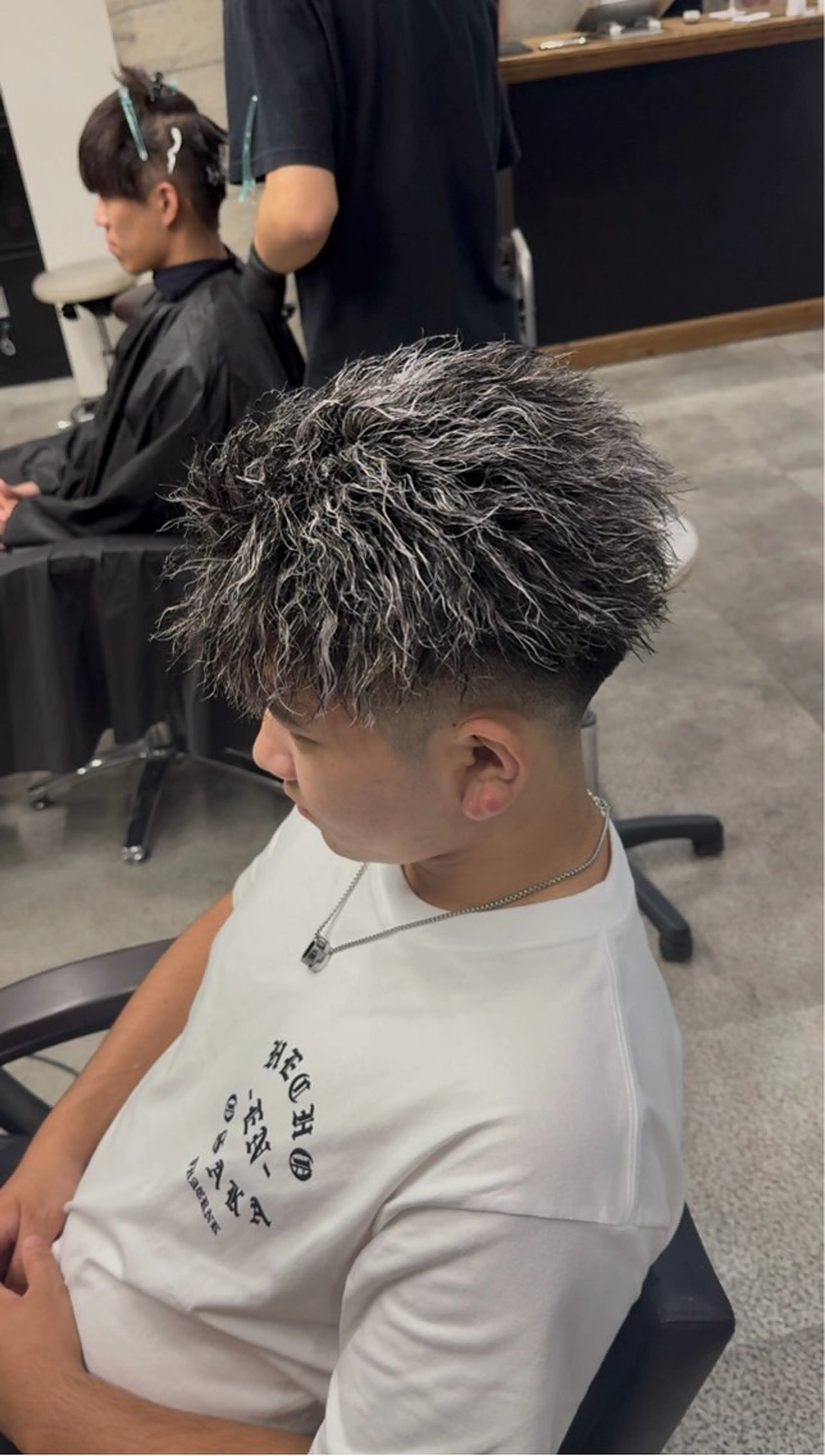 ショート カット ヘアカラー パーマ era本店所属・笹尾 陸/era本店 メンズ短髪系美容師のヘアスタイル