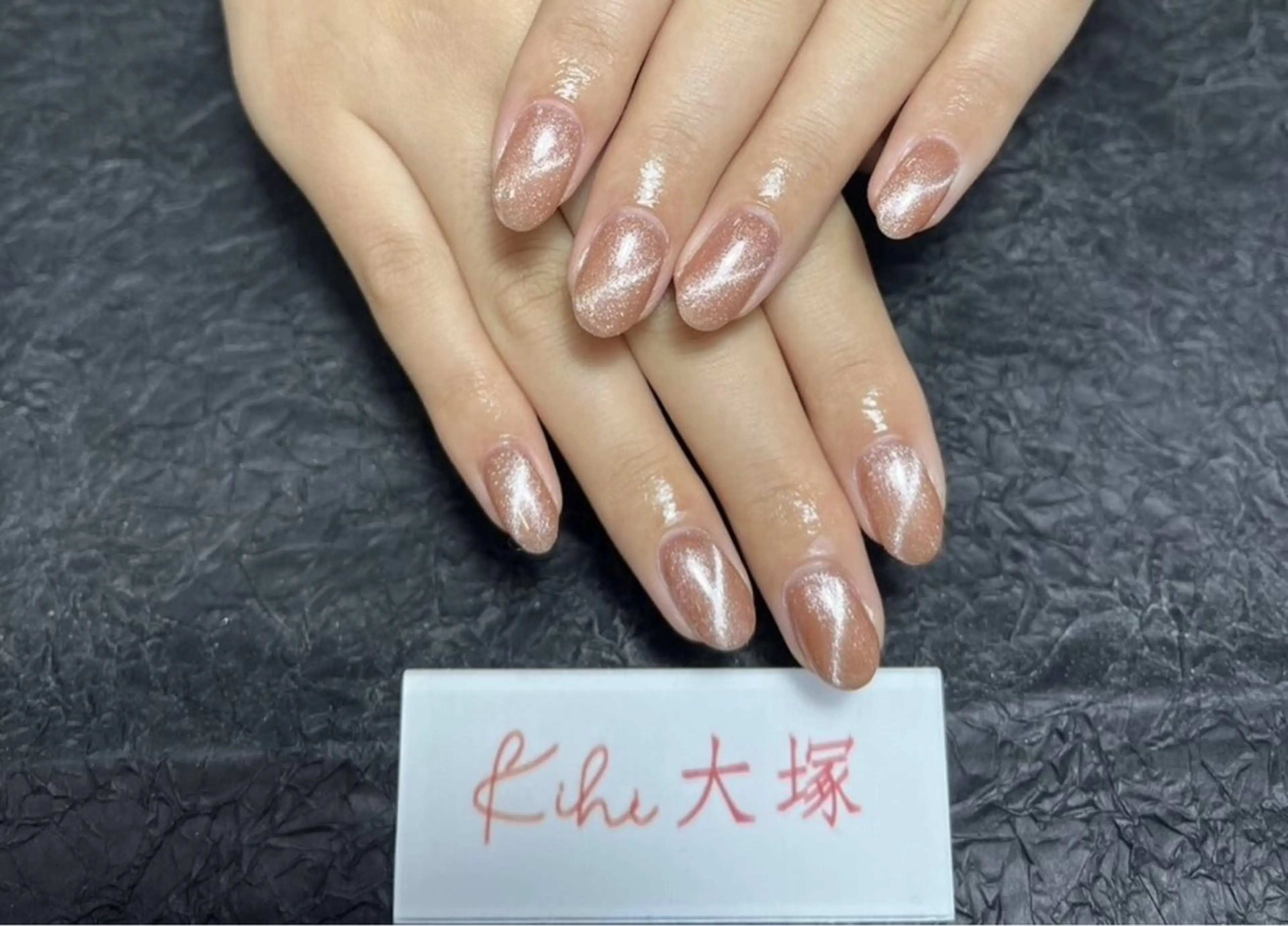 ネイル ハンドネイル ゆな 研修中のネイルデザイン