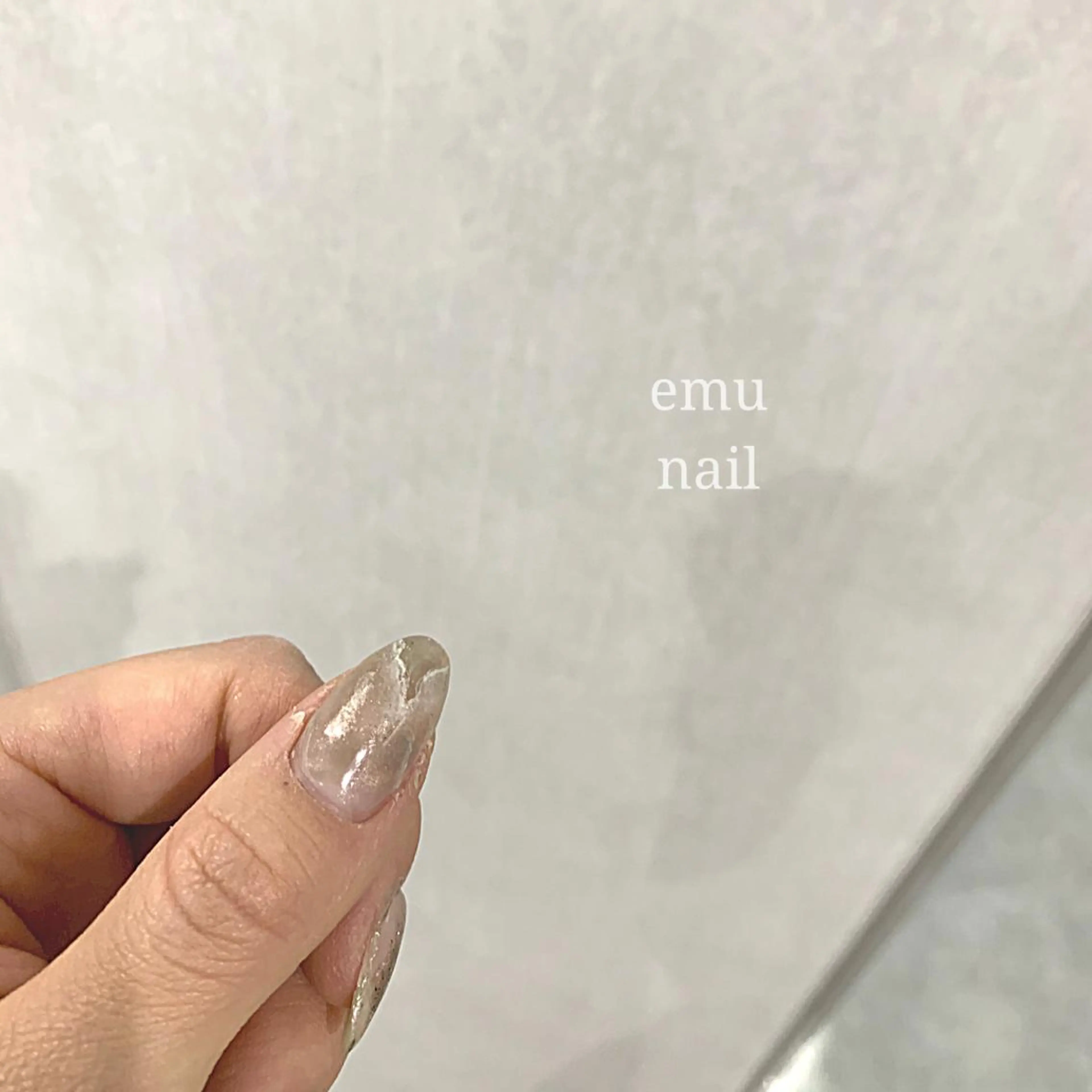 ネイル 大理石ネイル(マーブル) ニュアンスネイル emu nailのネイルデザイン