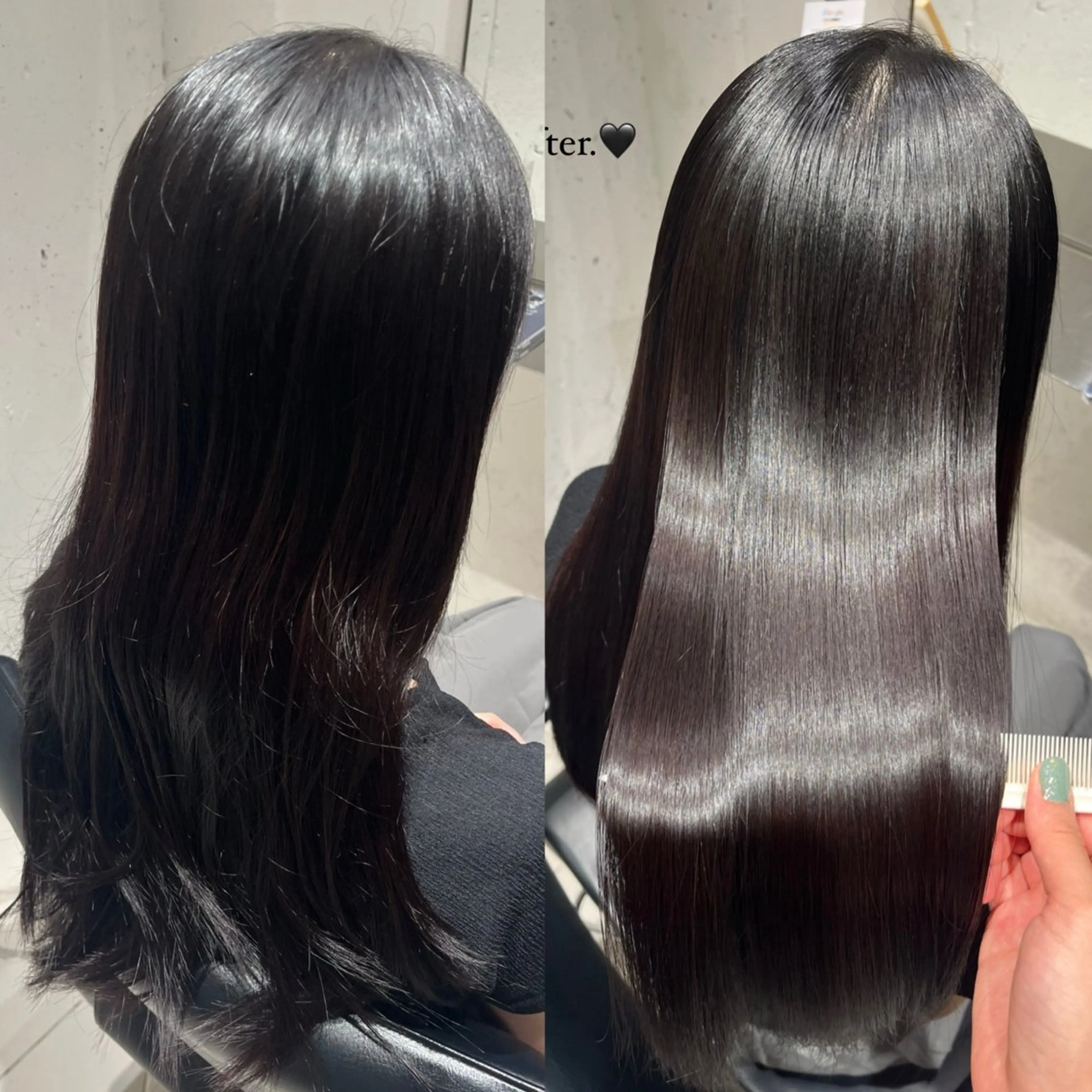 ゆあ♡ 髪質改善×美髪矯正のヘアスタイル