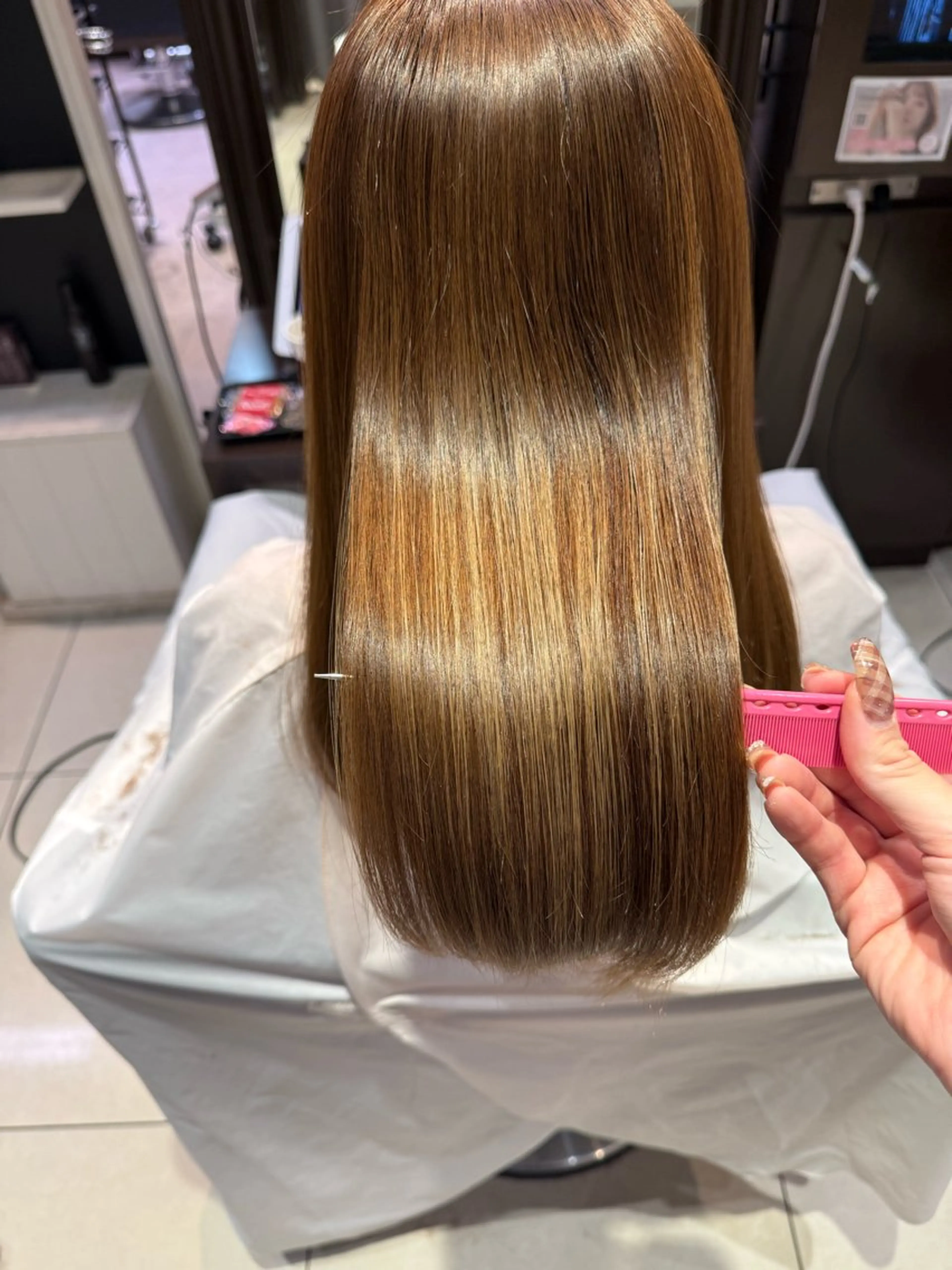 ロング トリートメント 【髪質改善💎韓国風 レイヤー🌷】山川のヘアスタイル