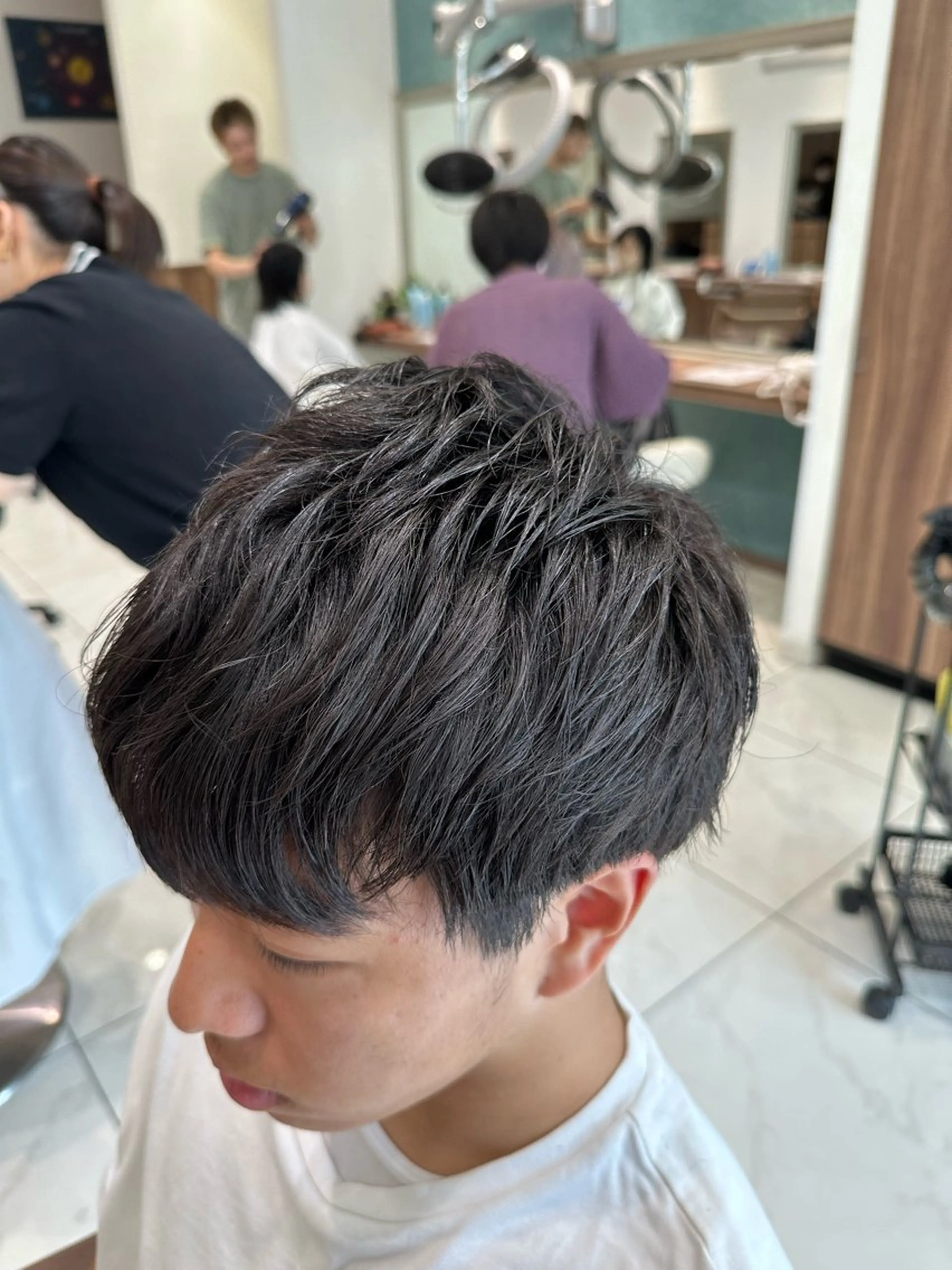メンズ マッシュ 学生（メンズ向け） カット トリートメント メンズカット/進藤 龍之介のヘアスタイル