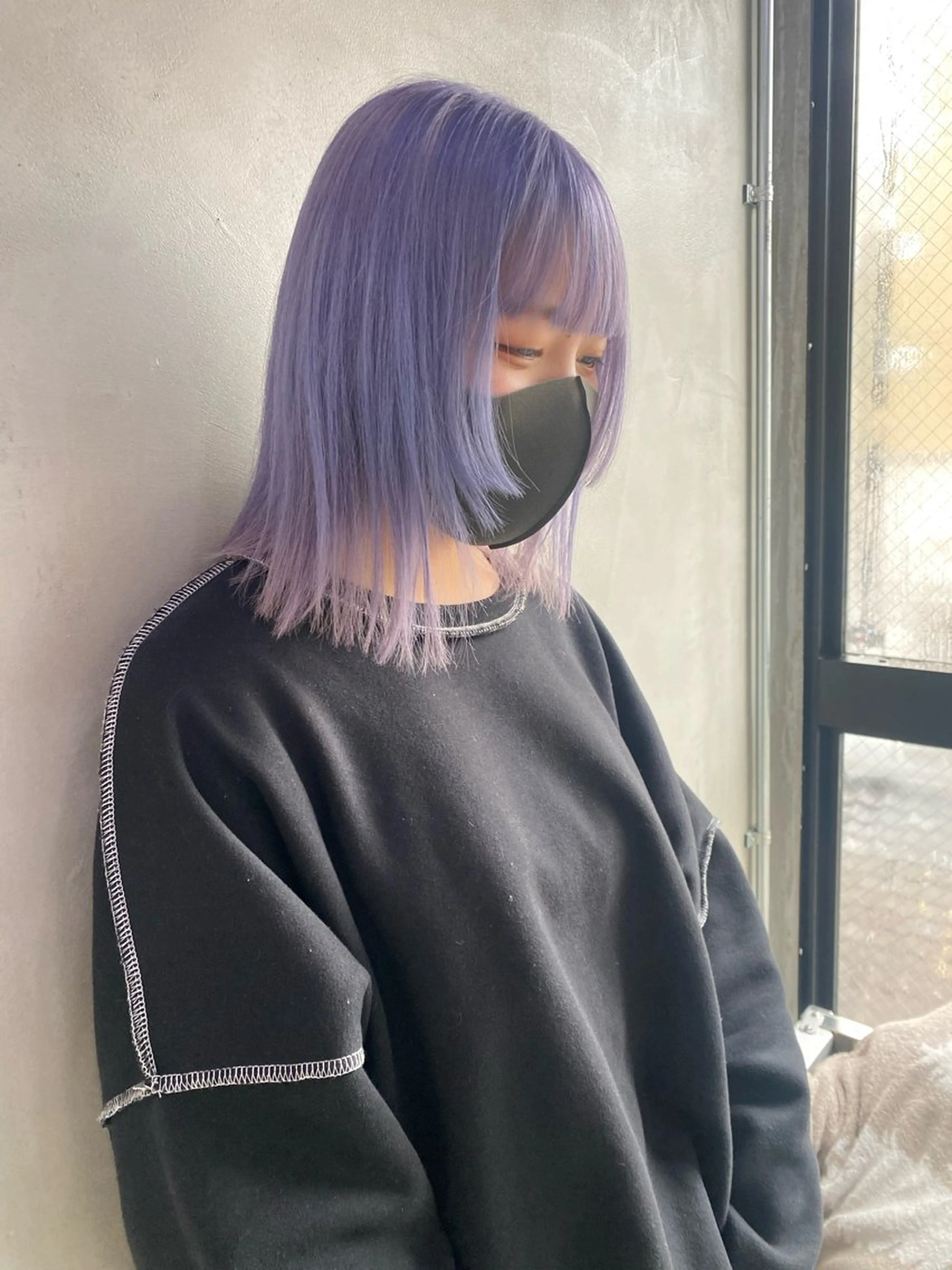 セミロング ヘアカラー Ra-Ffichi by siun所属・宮田海聖 ナチュラル/美髪のヘアスタイル