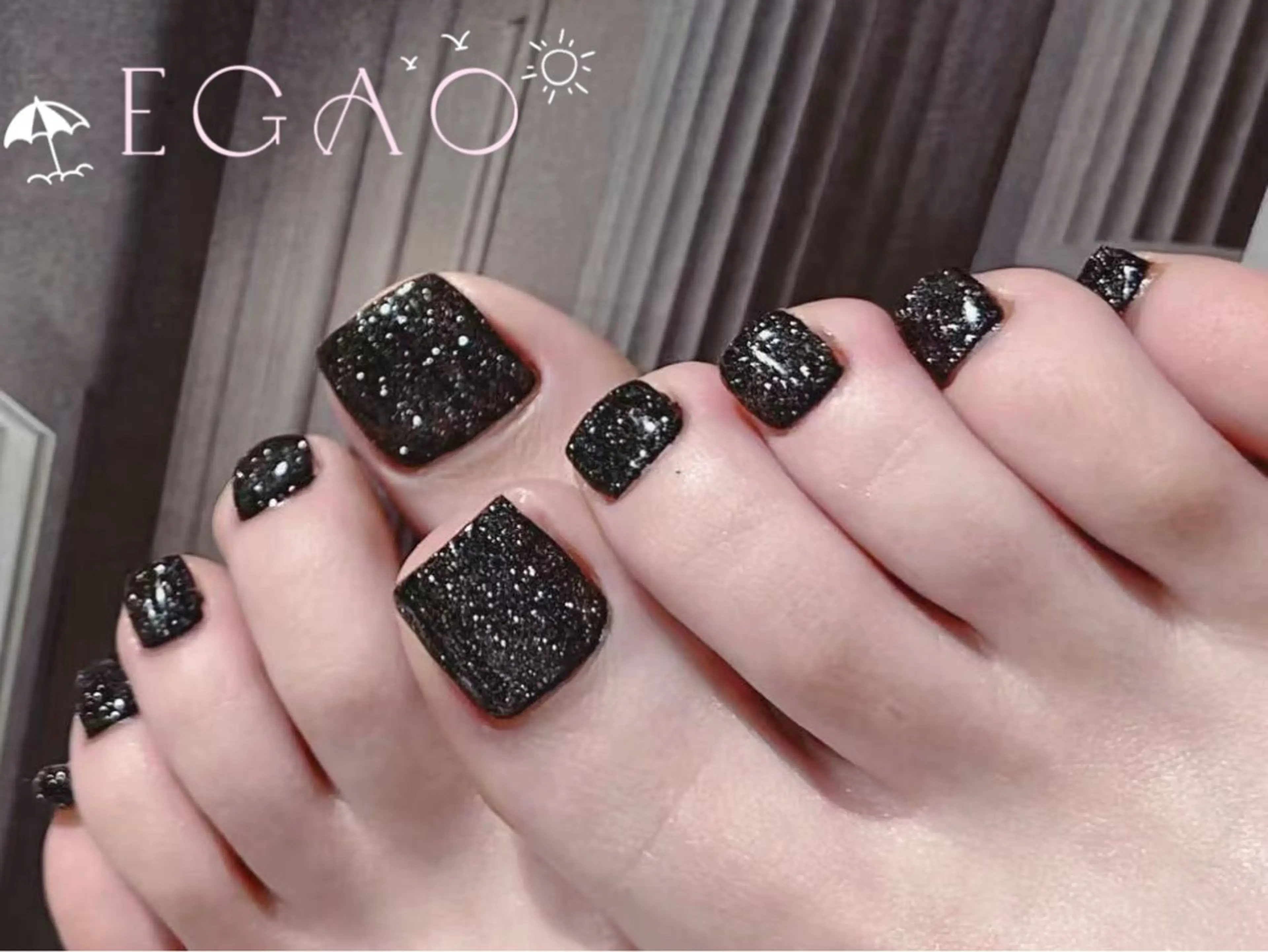 ネイル アートネイル フラッシュネイル フットネイル フレンチネイル ジェルネイル Egao Nail Salonのネイルデザイン
