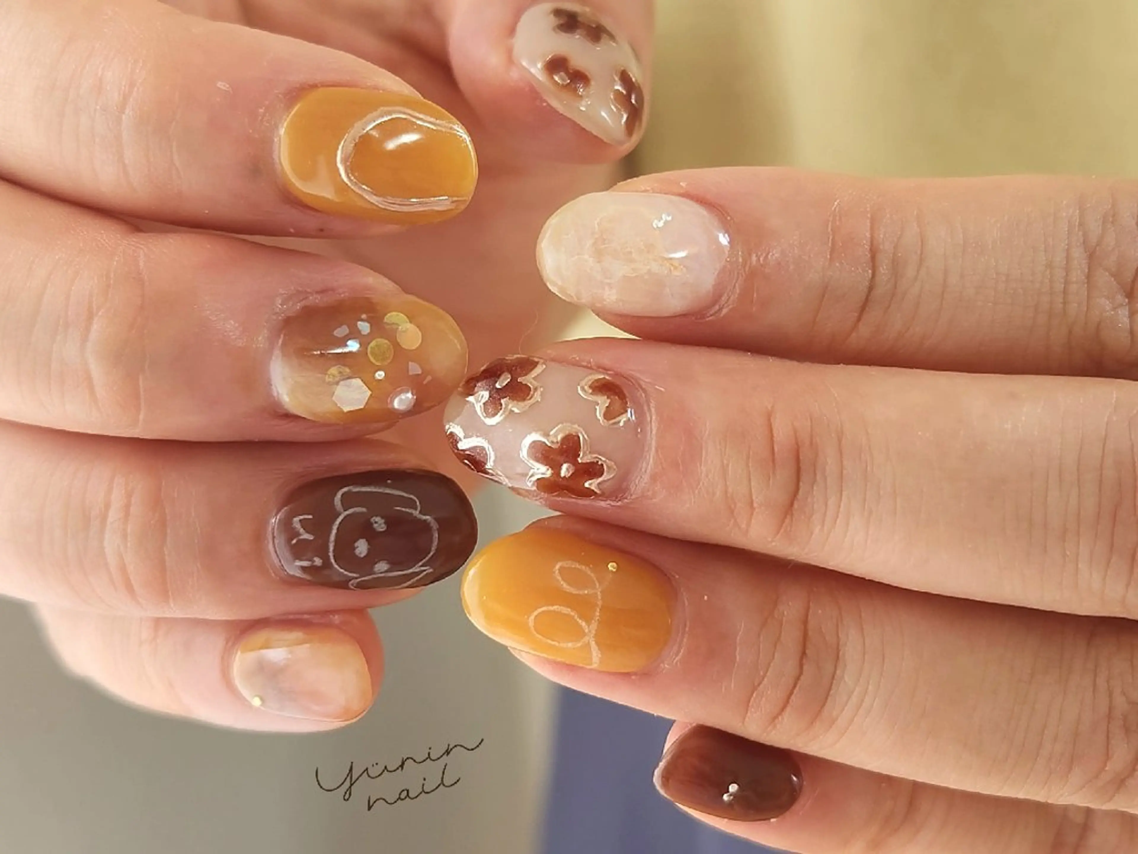 ネイル ショートネイル専門 yurin nailのネイルデザイン