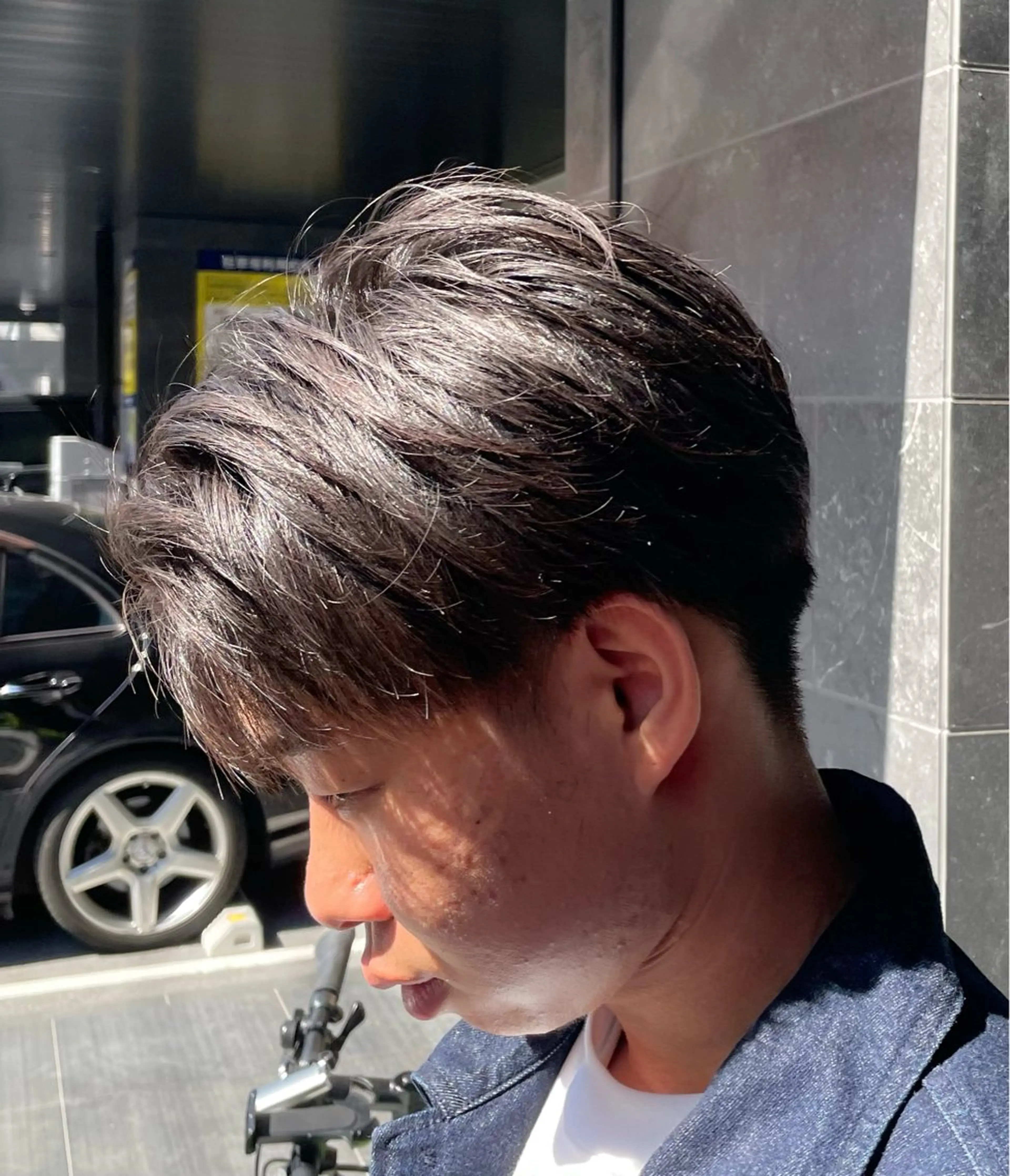 メンズ カット ヘアセット 遠藤 健登のヘアスタイル