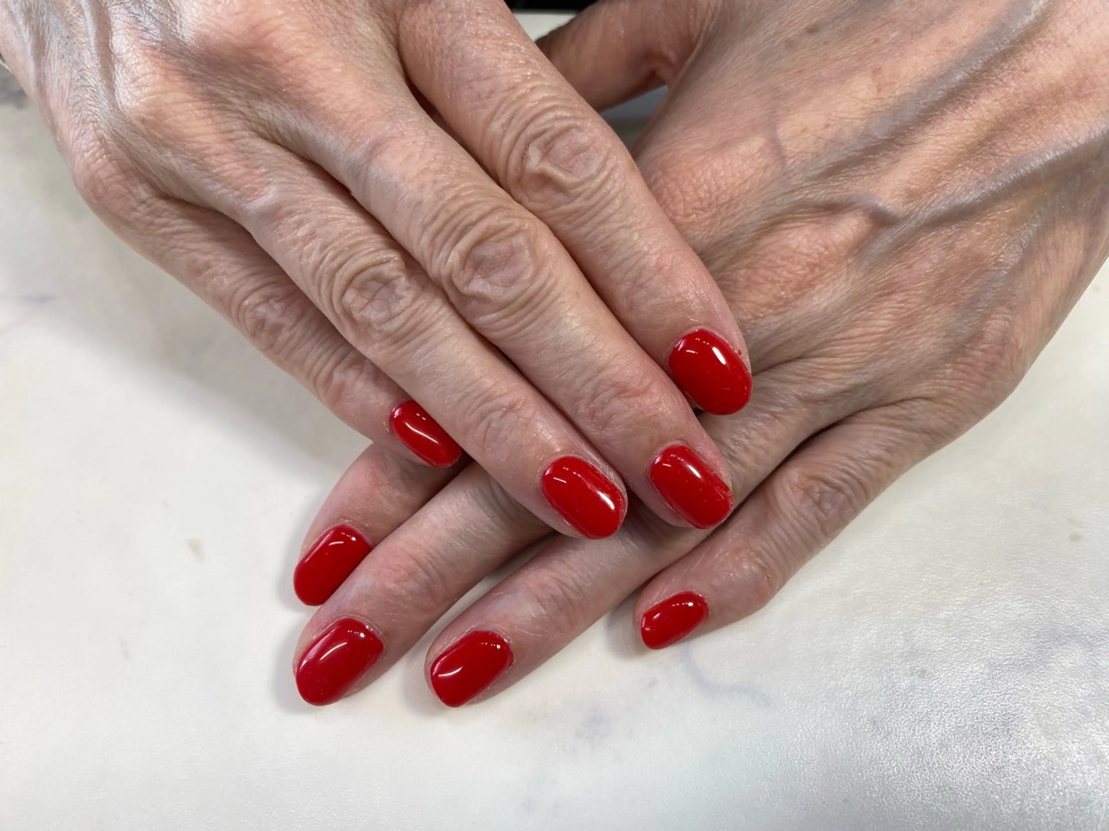 ネイル ワンカラーネイル ハンドネイル Nail Salon Three所属・Three いわなべのネイルデザイン