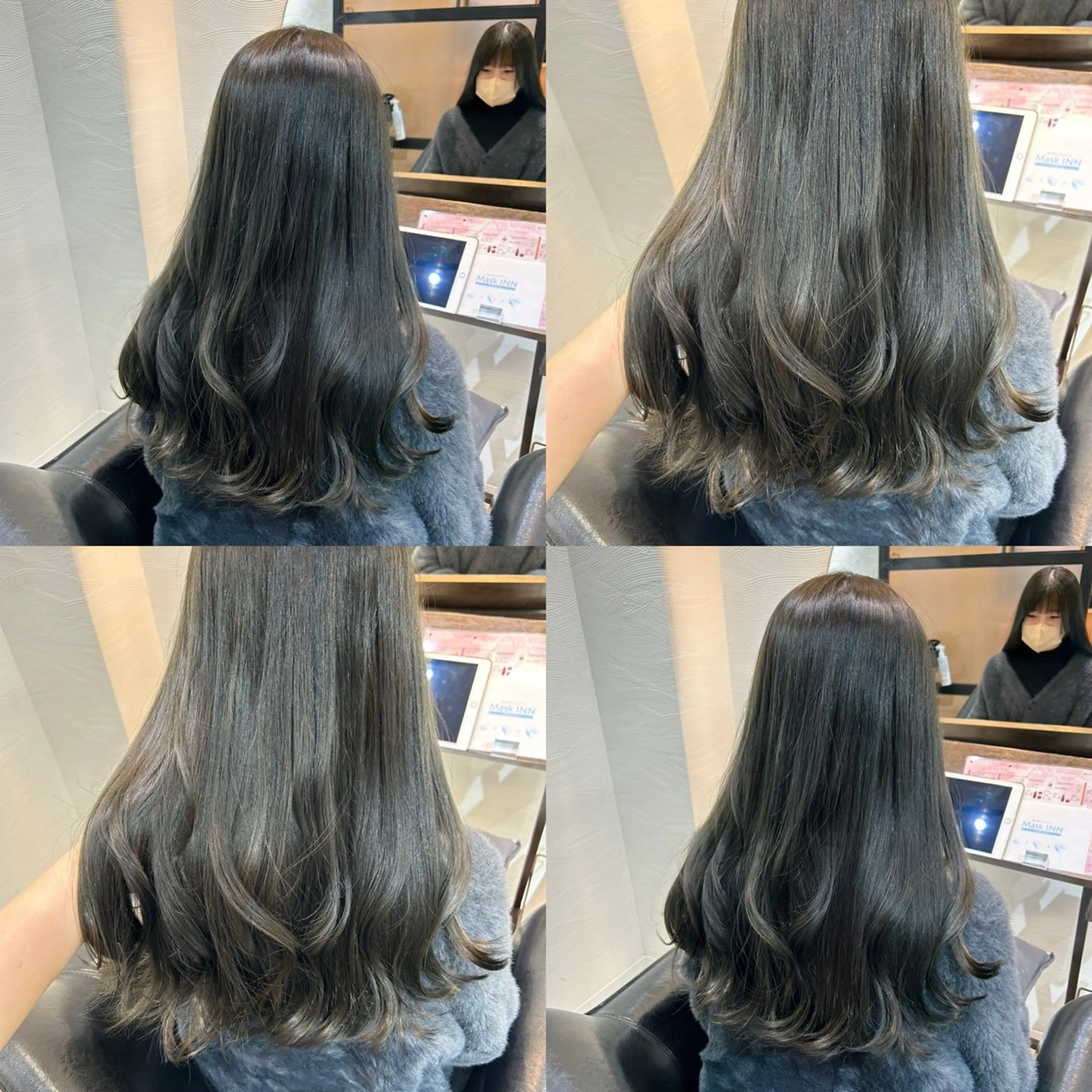 セミロング カラー ヘアカラー トリートメント 🤍透明感/韓国風 🤍サクラギヒトミのヘアスタイル