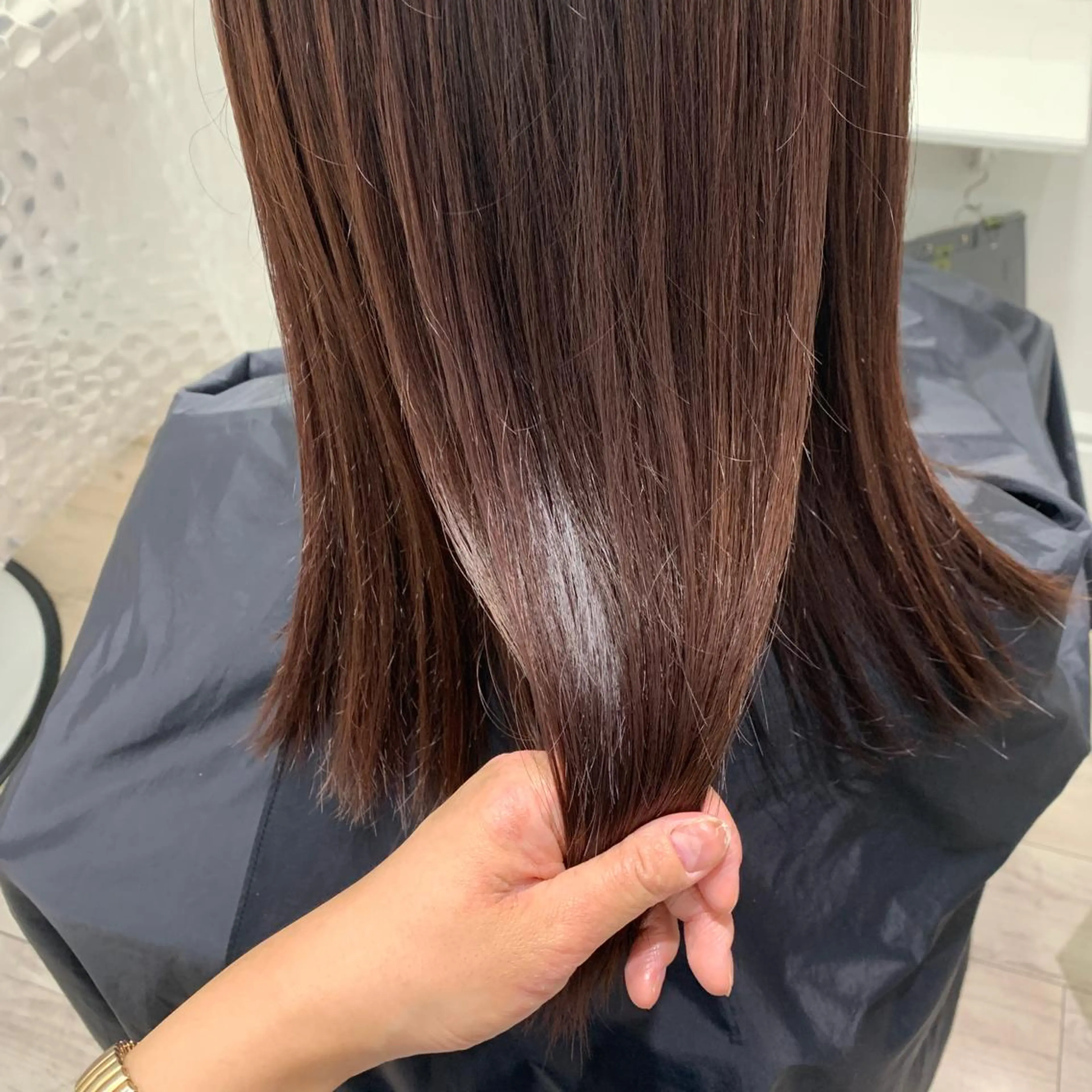 ミディアム カラー カット ヘアカラー HARUKA韓国ヘア /Luana梅田のヘアスタイル