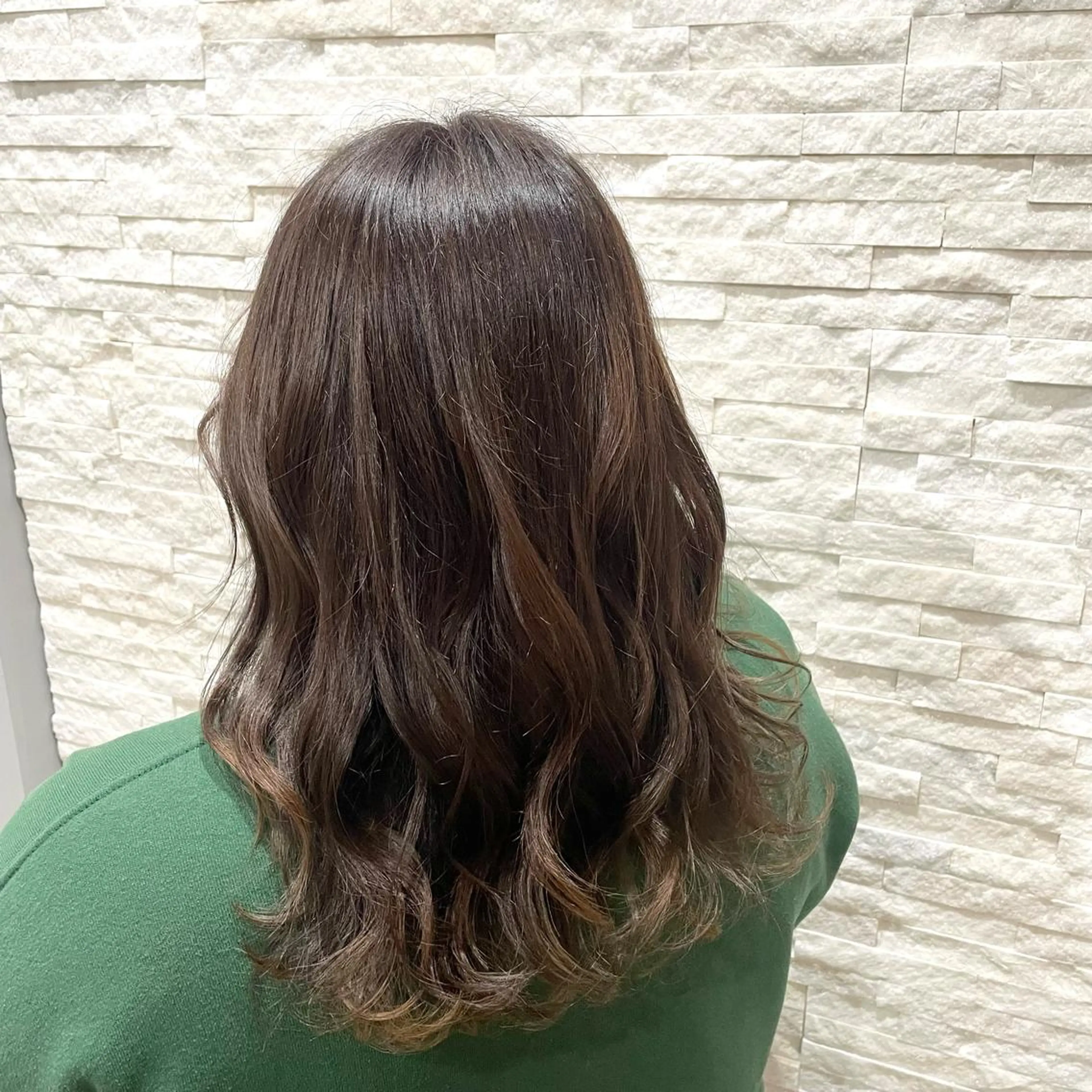 セミロング カラー ヘアカラー miloc那覇 MIKUのヘアスタイル