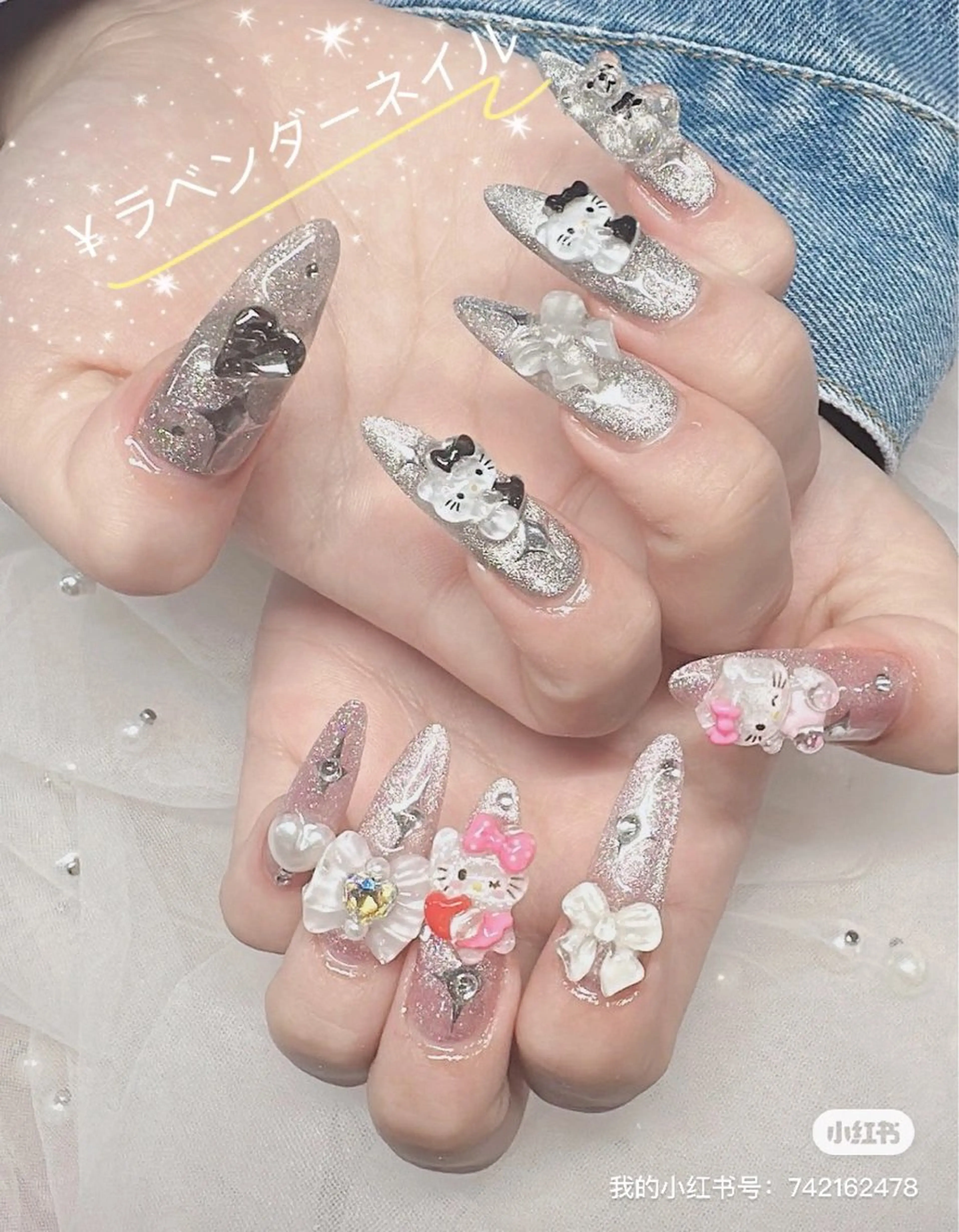 ネイル ラベンダーネイルサロン所属・日暮里♡研修生 チクさん（一同）のネイルデザイン