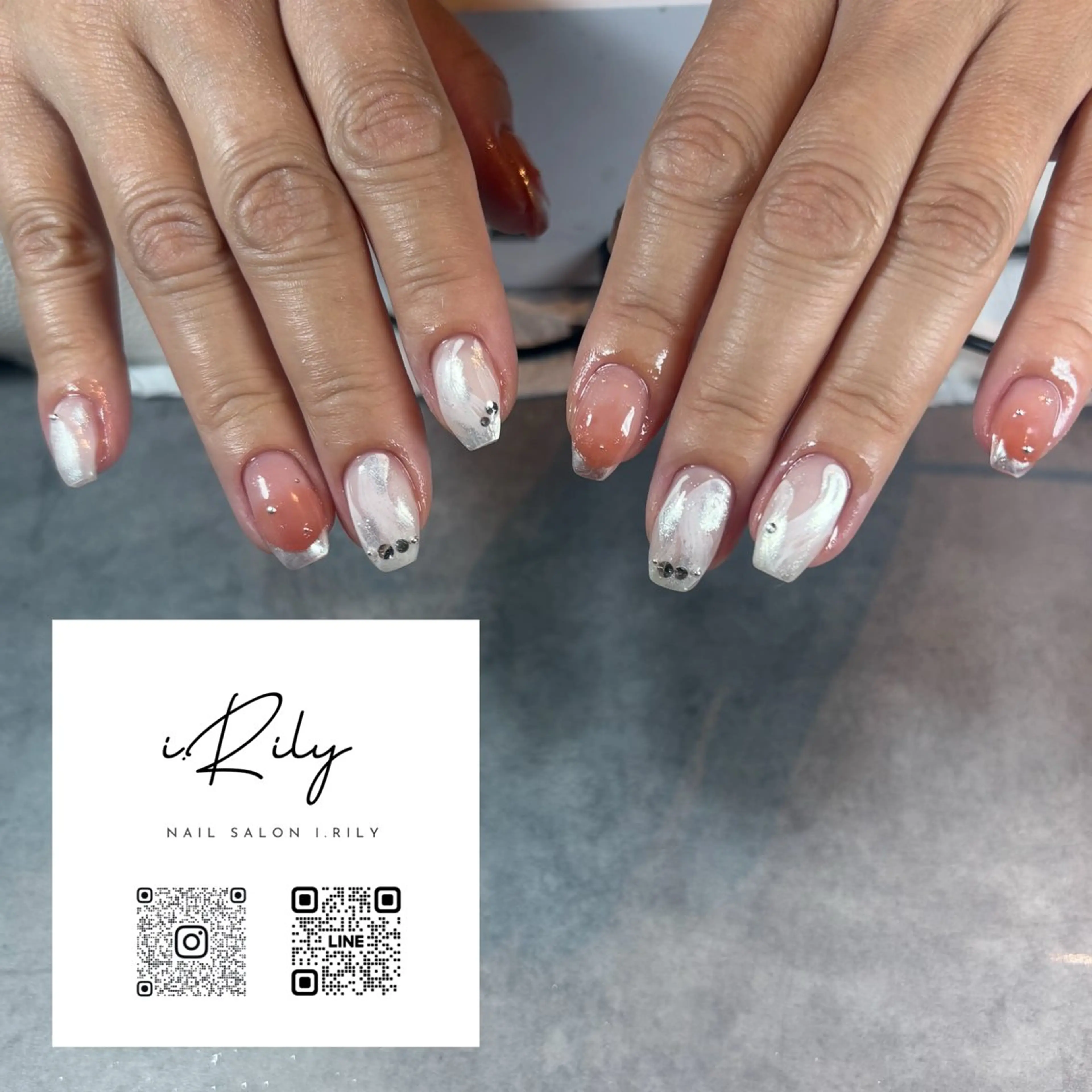 ネイル ハンドネイル i.Rily. Okamotoのネイルデザイン