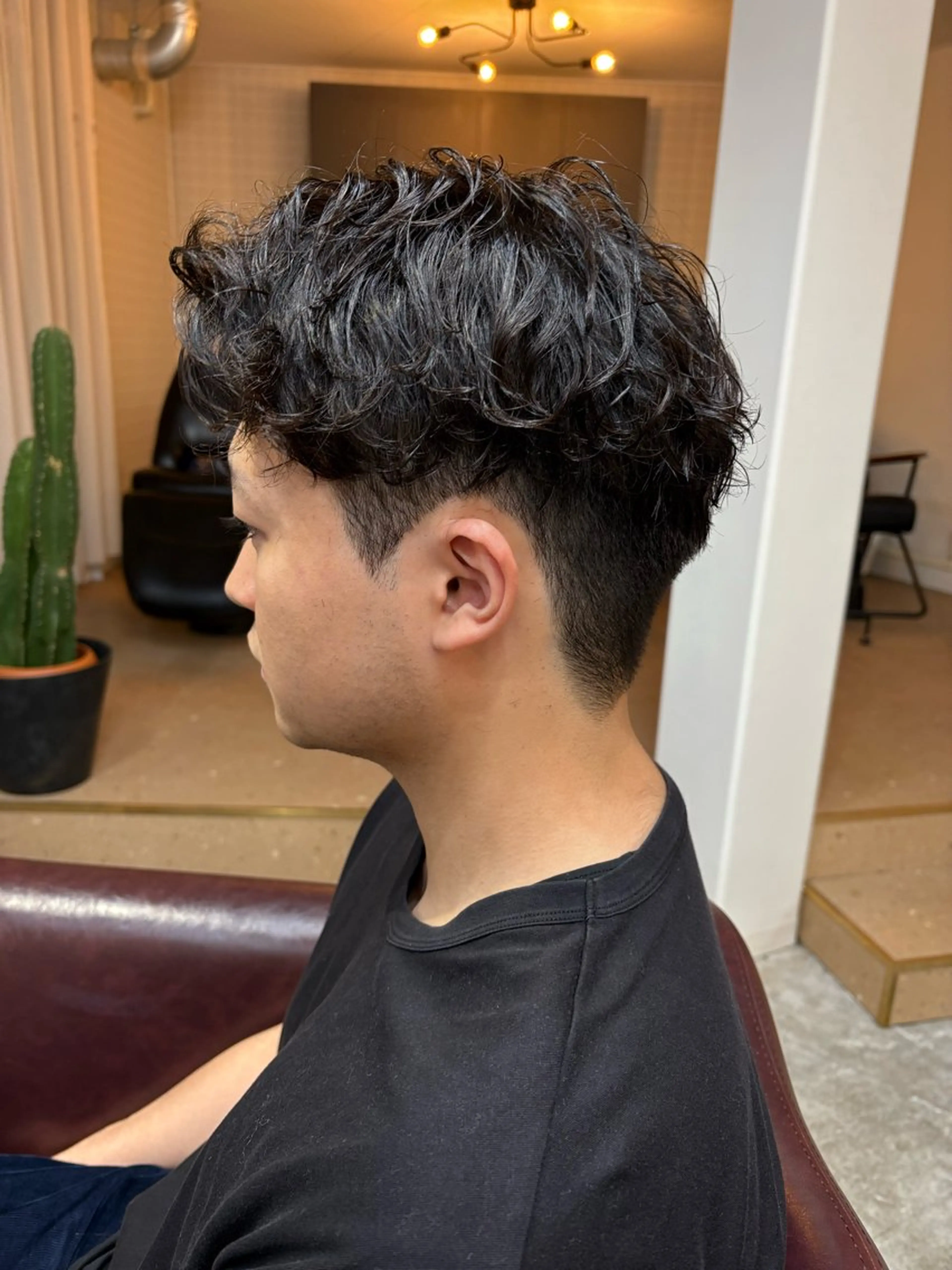 ショート パーマ カット パーマ メンズサロンクロ所属・今井 匠のヘアスタイル