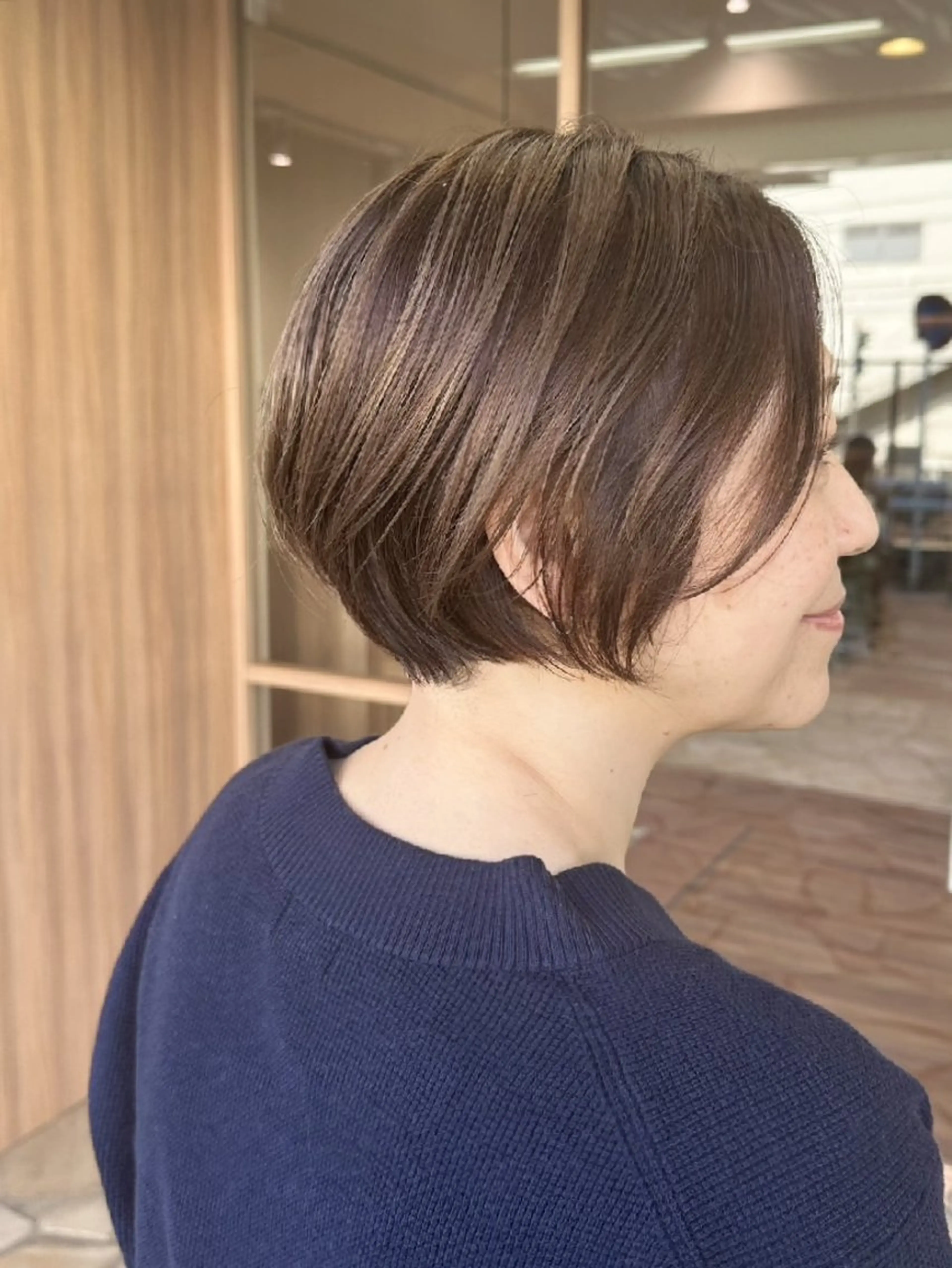 ショート ヘアカラー 神谷 仁のヘアスタイル