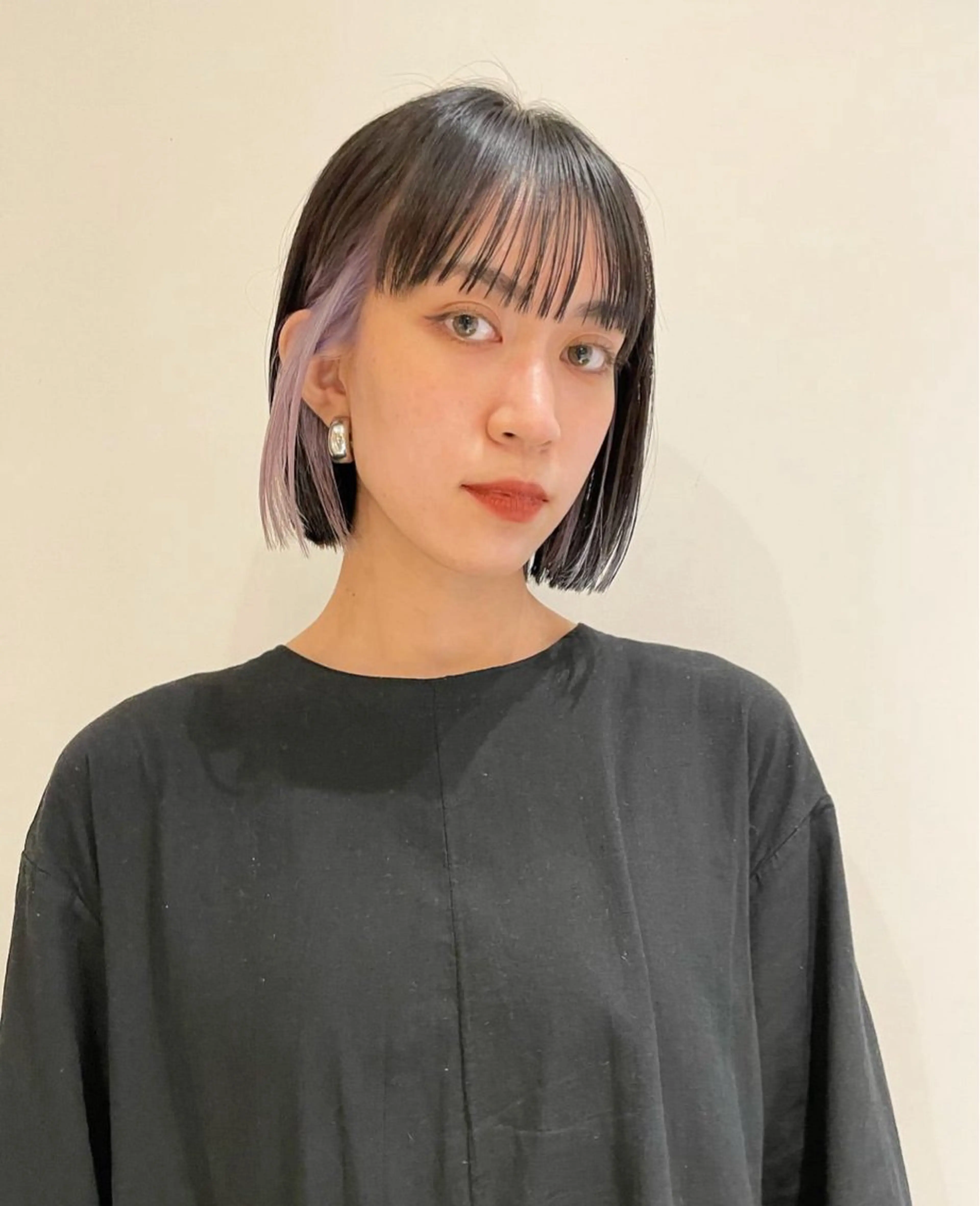 ショート ヘアカラー トリートメント ハイトーン/ 髪質改善/ヒロタリカのヘアスタイル