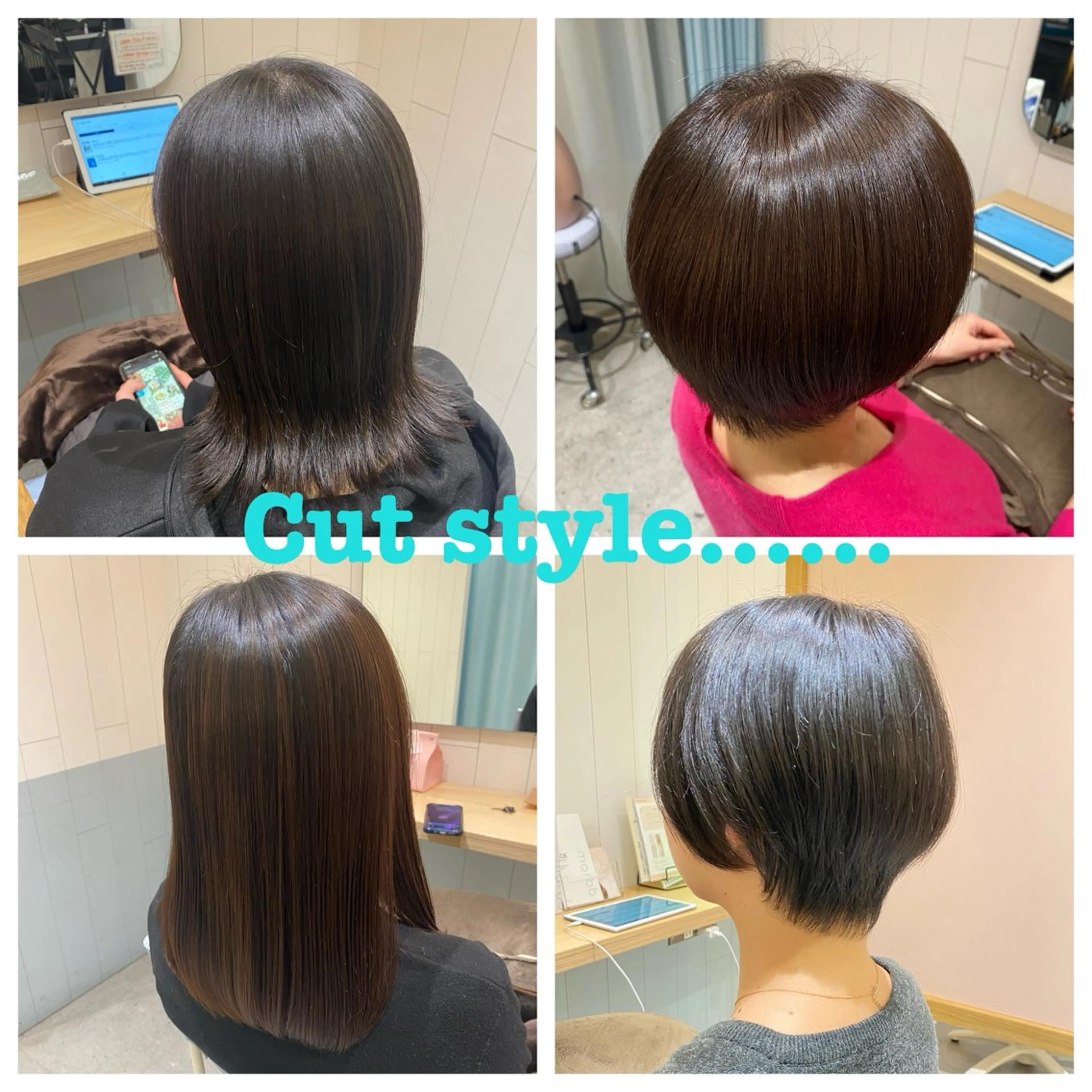 ショート ボブ ショートヘア エリア唯一🌈ᵕ̈* 派手髪モリヤ🌺のヘアスタイル