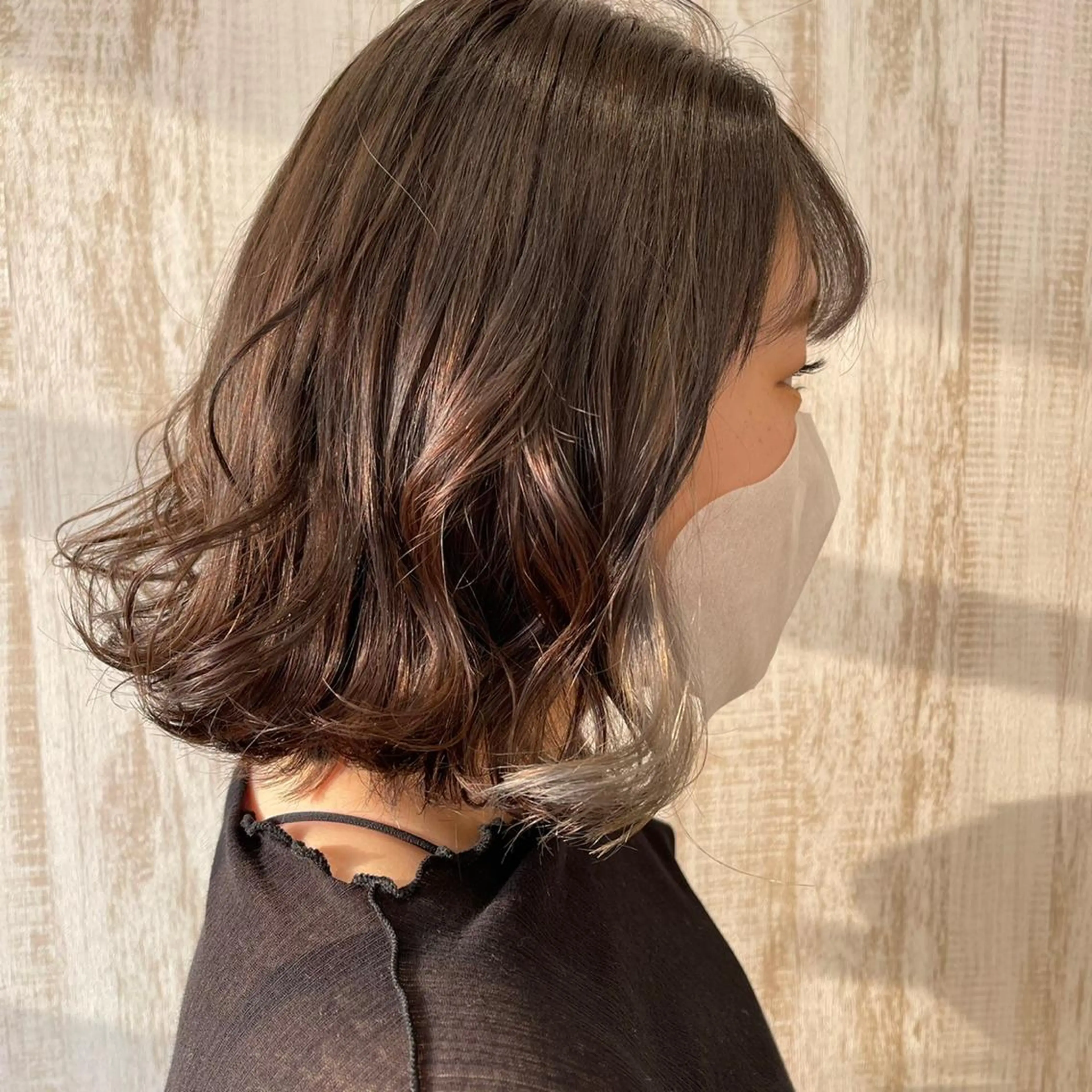ミディアム カラー インナーカラー 🤍太田 叶佳🤍のヘアスタイル