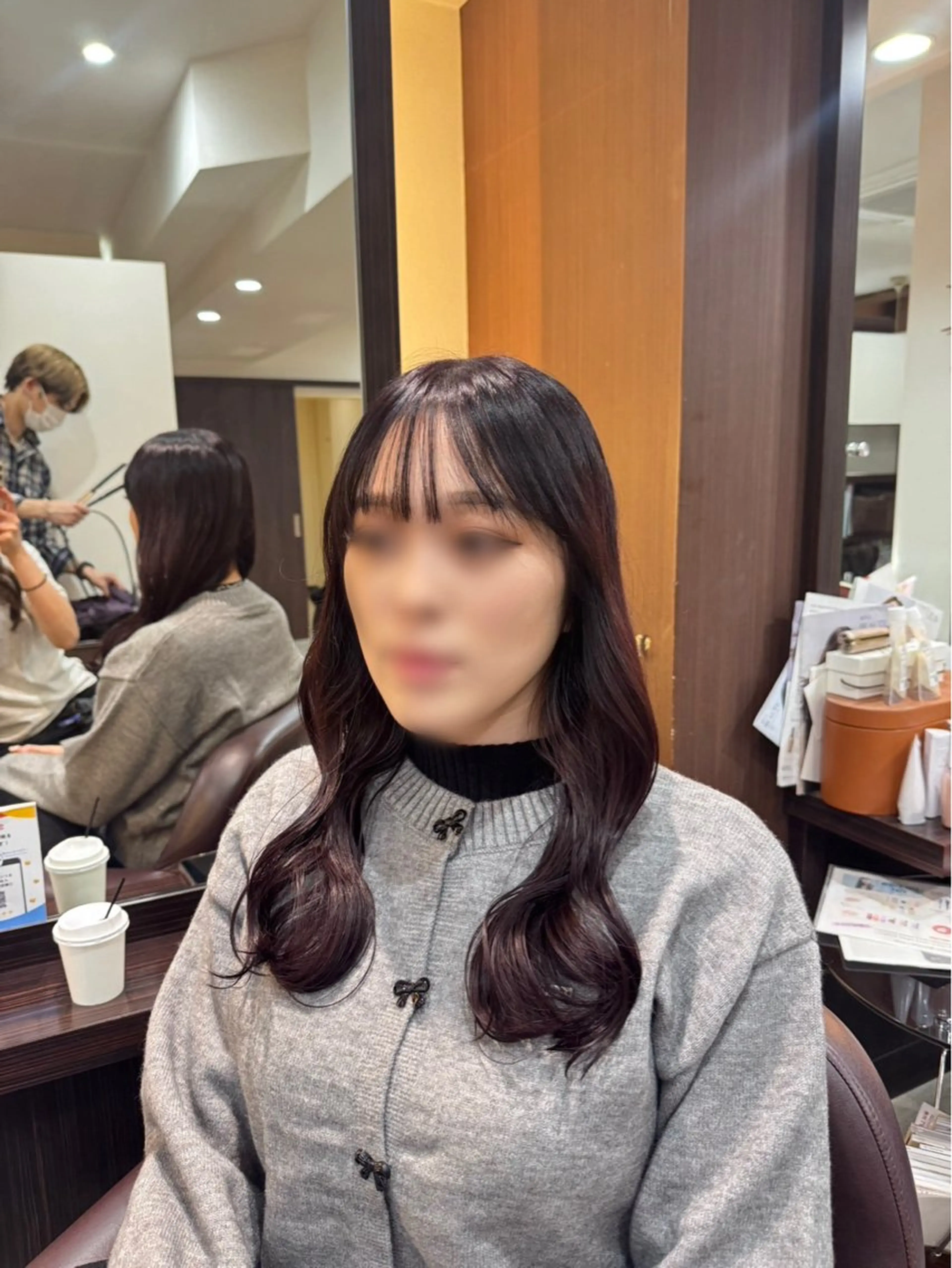 ロング カラー ヘアカラー 坂本奈都美 🎀のヘアスタイル