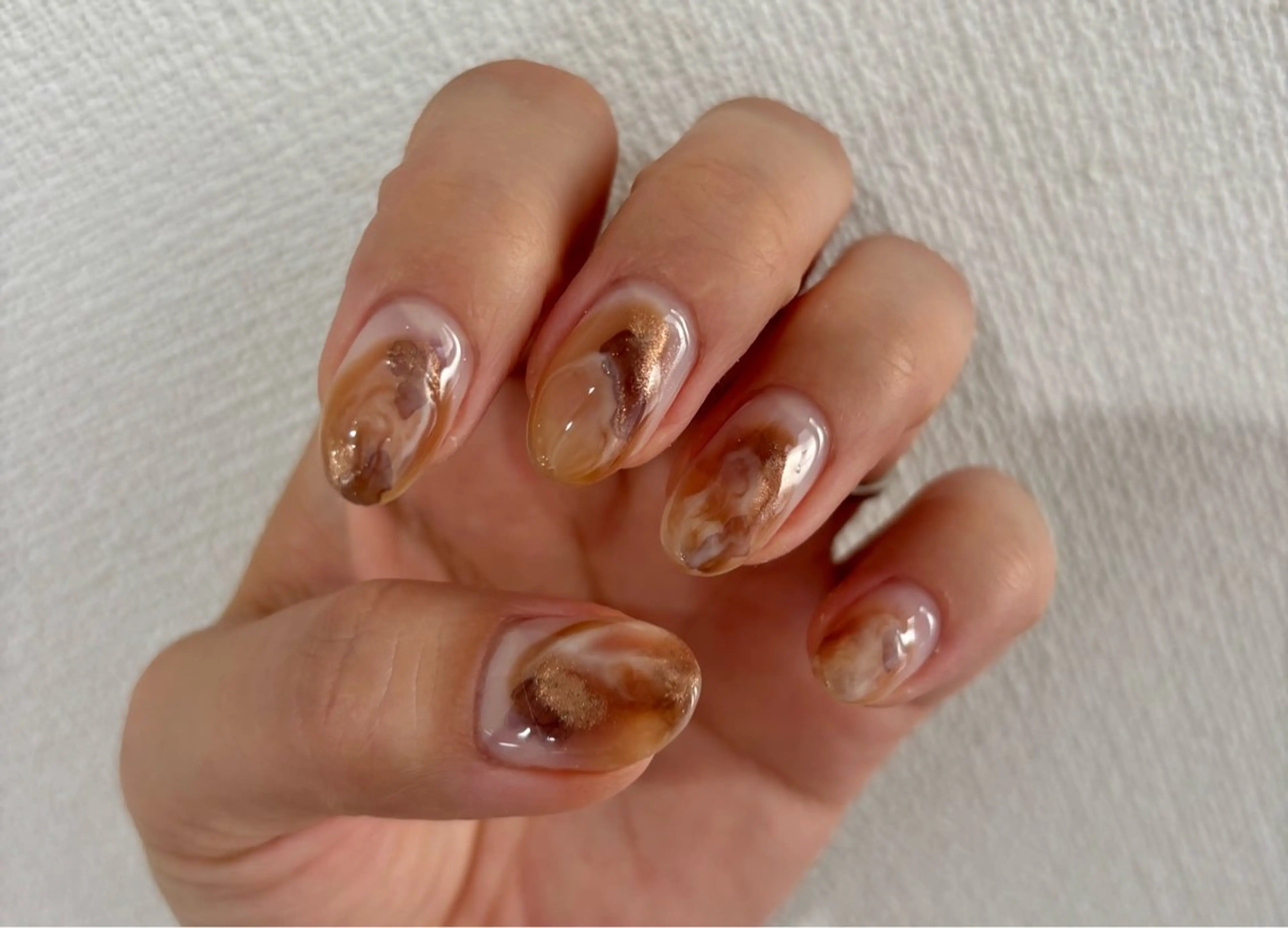 ネイル ニュアンスネイル ハンドネイル amélier ꕁアメリエꕁのネイルデザイン