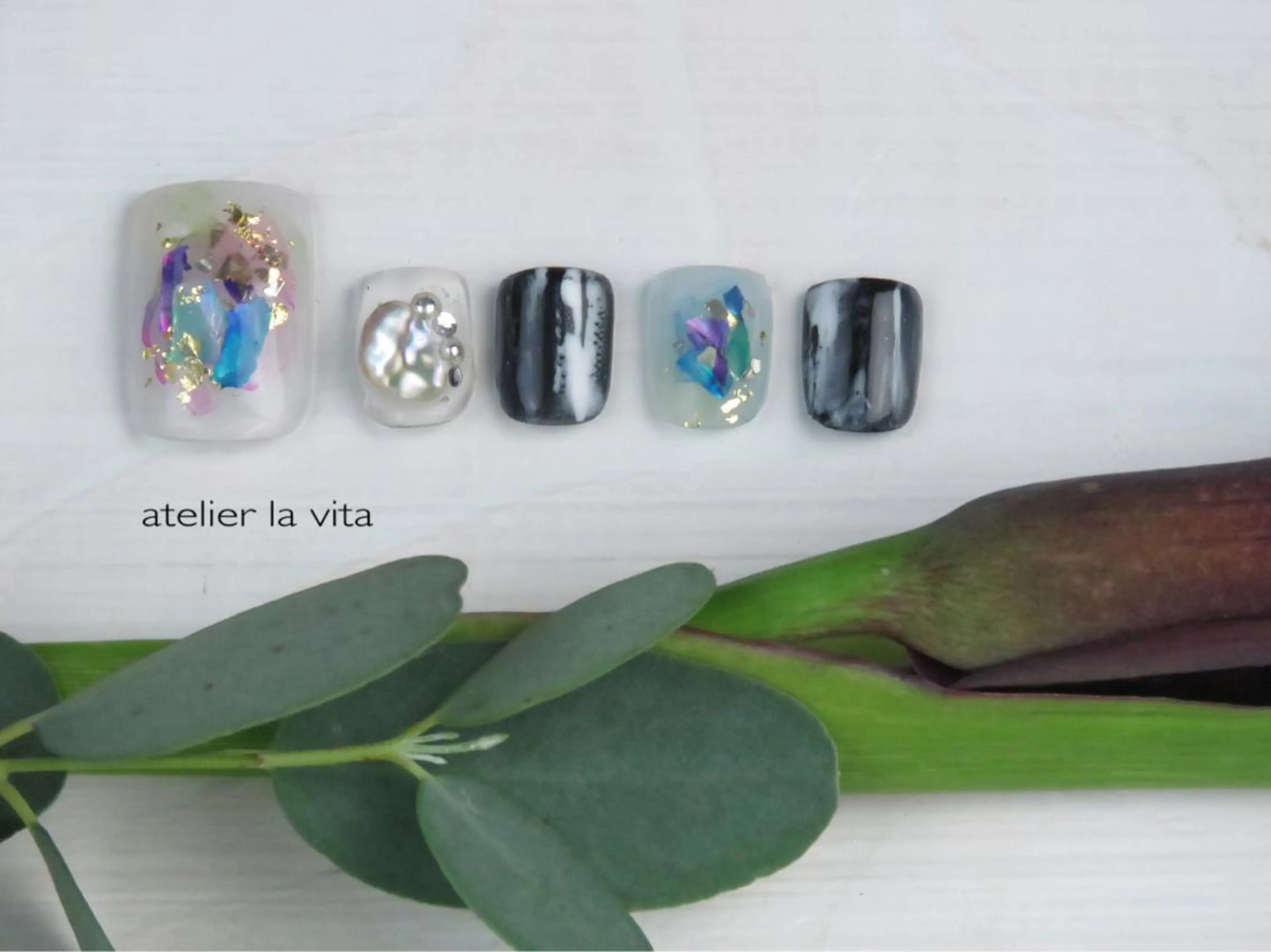 ネイル フットネイル atelier la vita所属・lavita. mimuraのネイルデザイン
