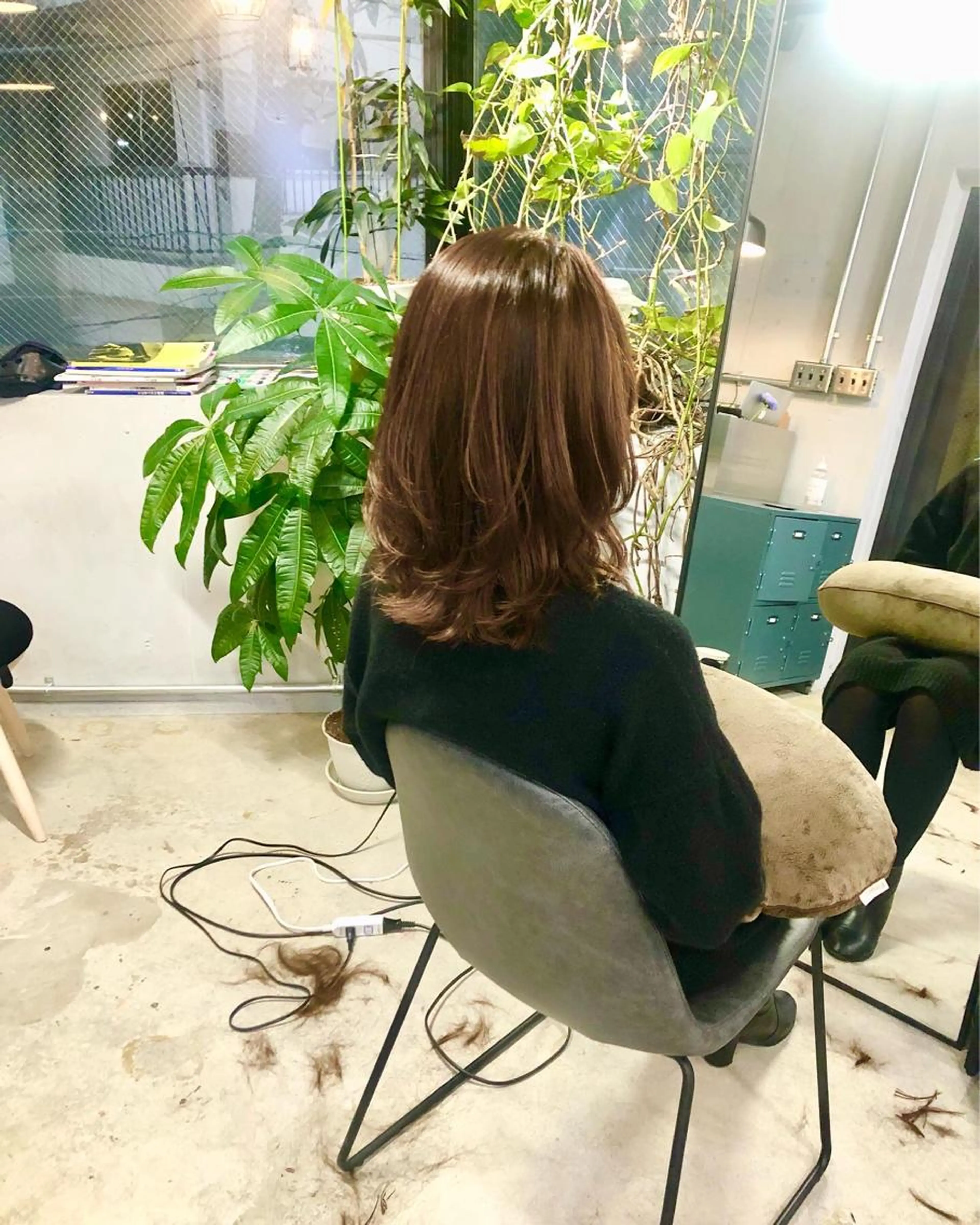 カット+ FIBREPLEX ボンドカラー+プレトリートメント💐の写真