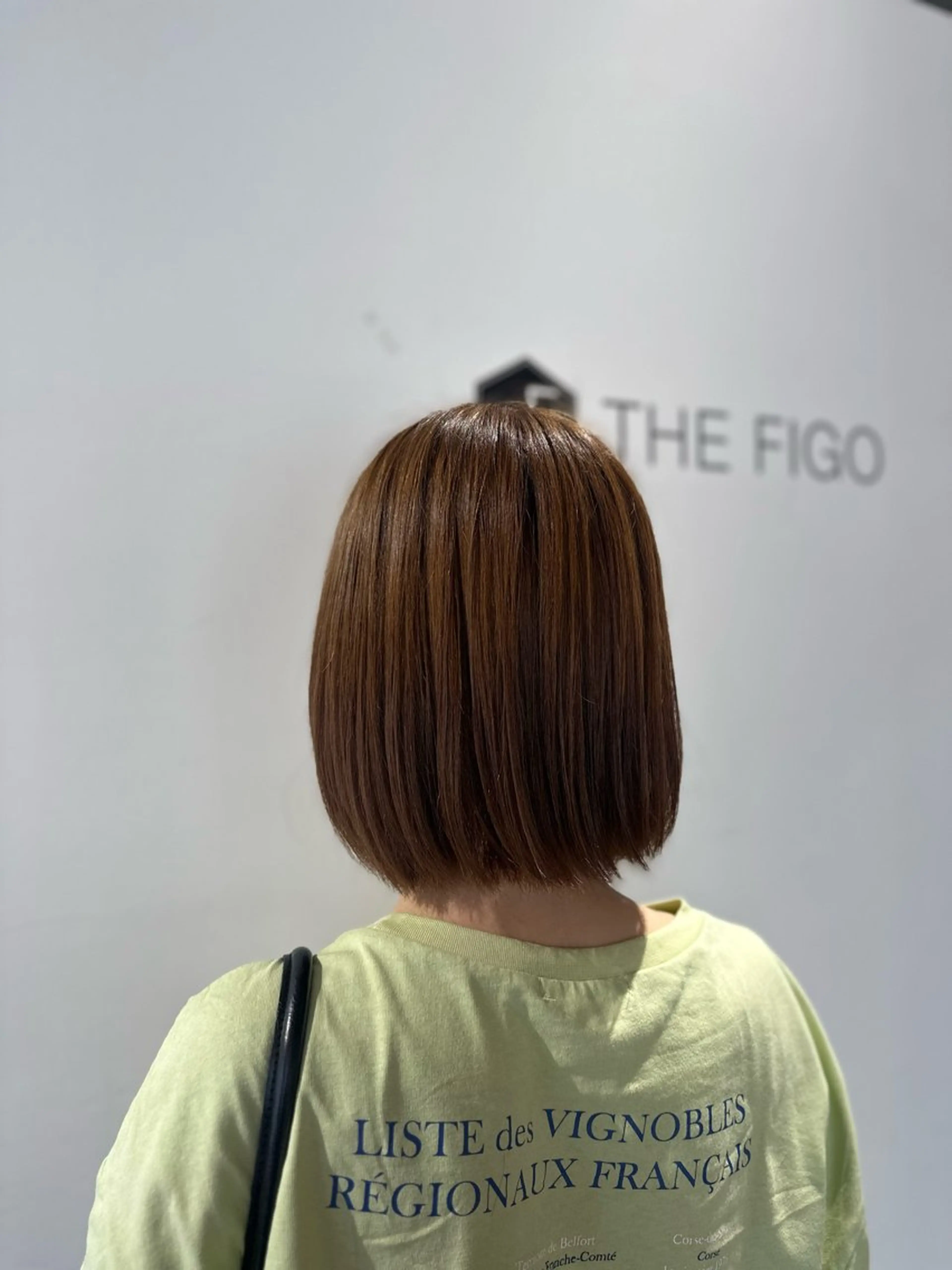 ショート カラー ベージュカラー ブリーチ ブリーチなしカラー オリーブベージュ ヘアカラー トリートメント いまじゅく あおいのヘアスタイル