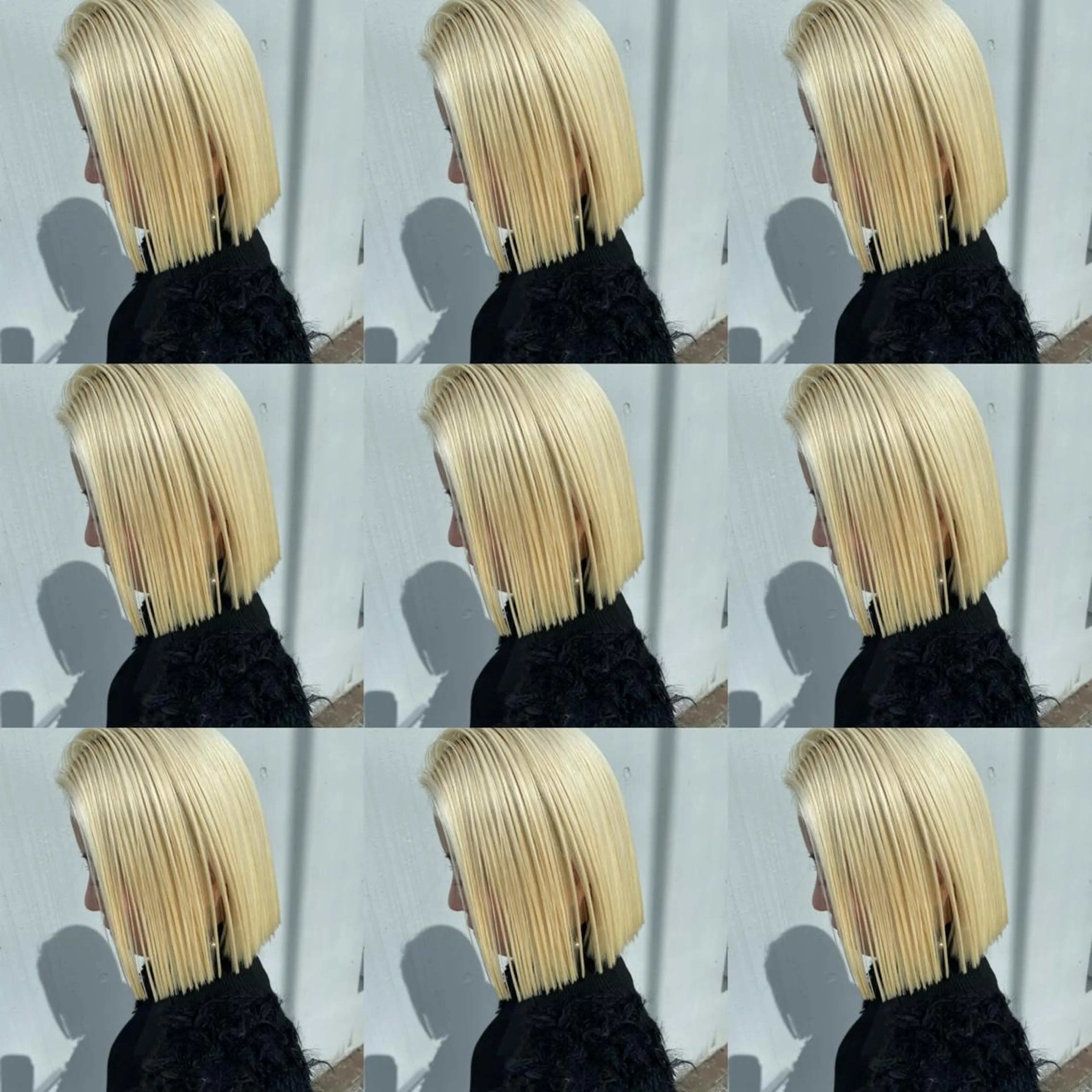 ミディアム カラー ブリーチ 抜きっぱなしブロンド ブロンド カット ヘアカラー トリートメント ヘアセット 💜ハイトーン💛 マジカルかいちゃんのヘアスタイル