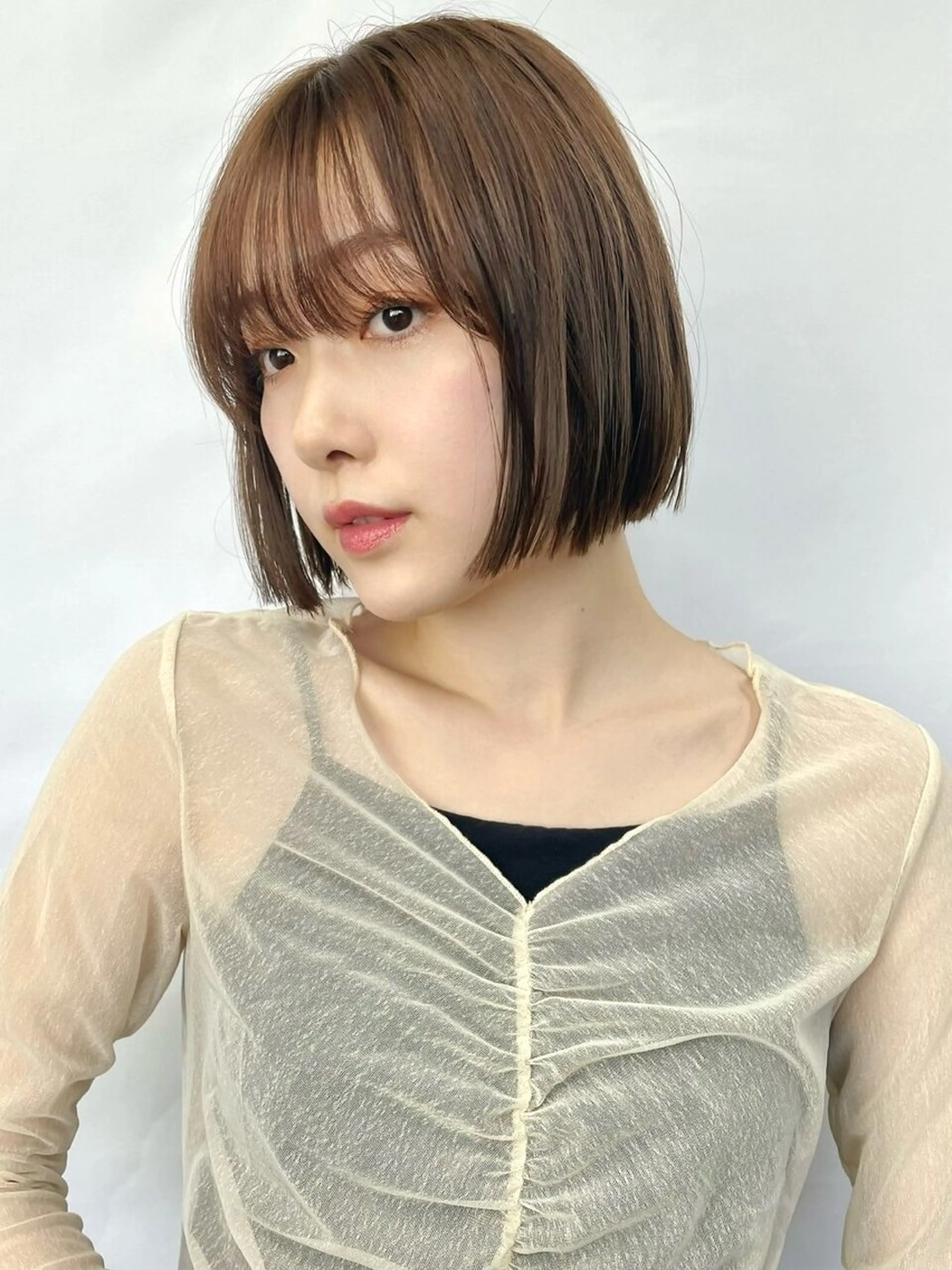 ショート カラー モテ髪カラー💗🫧 CHIHIROのヘアスタイル